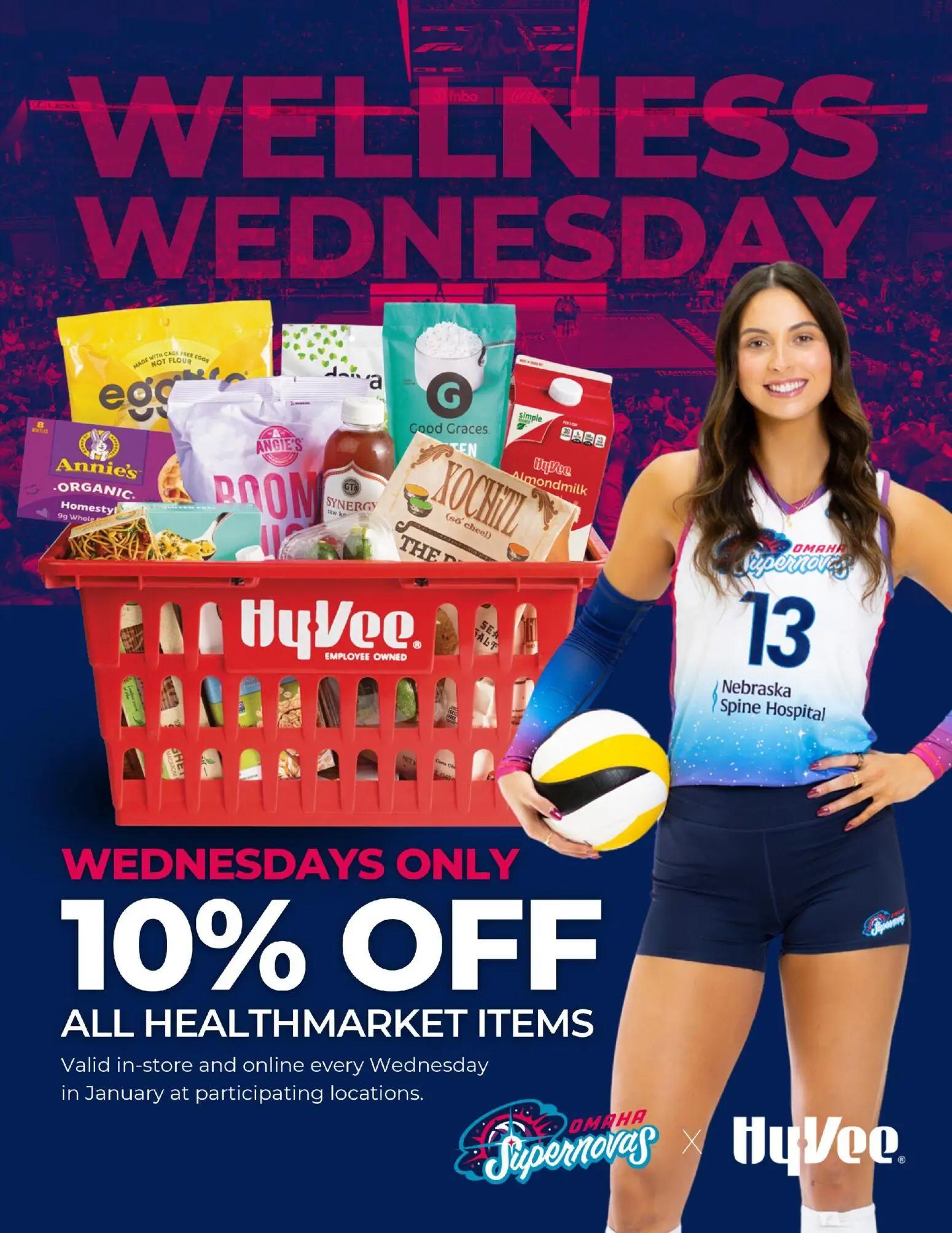 hyvee - HyVee Wellness Wednesday - 01/07 - 01/28 2026