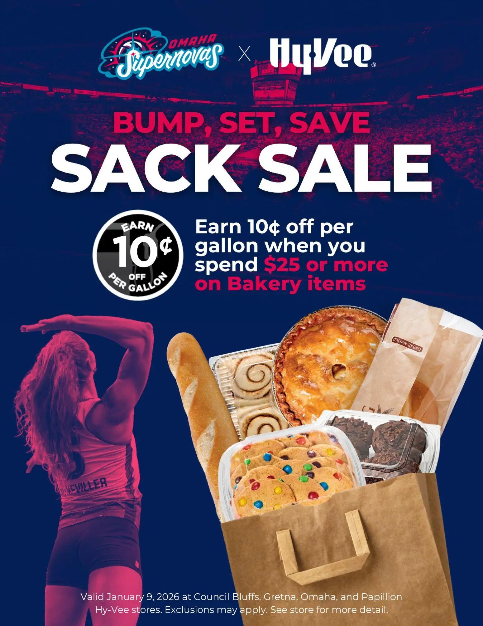 hyvee - HyVee Bump, Set, Save Sack Sale - 01/09 - 01/09 2026