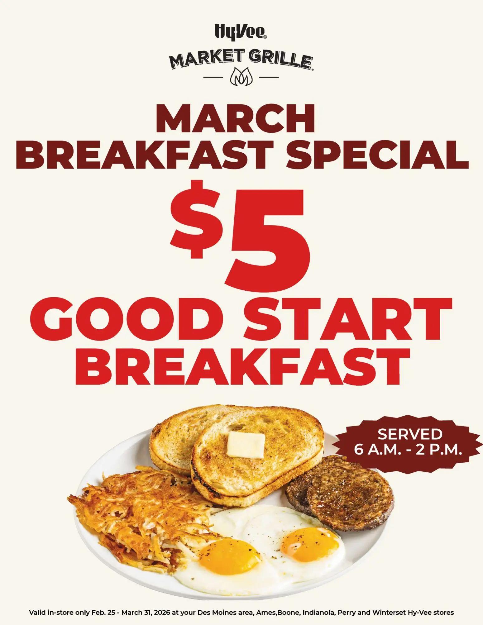 hyvee - HyVee March Breakfast Special - 03/01 - 03/31 2026