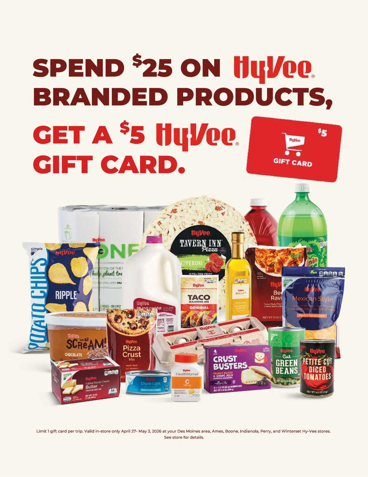hyvee - HyVee Brands Sale - 04/27 - 05/03 2026