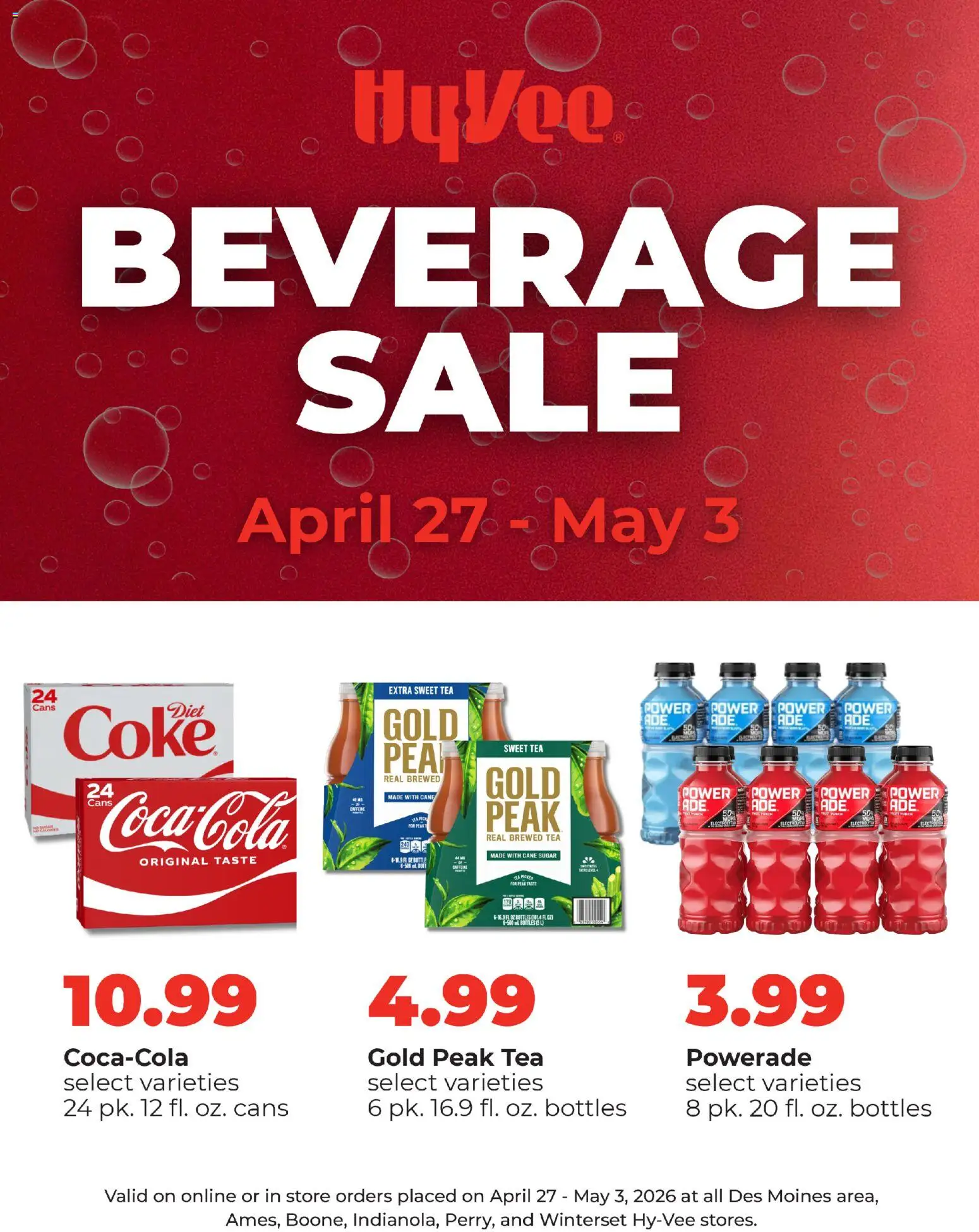 hyvee - HyVee Beverage Sale - 04/27 - 05/03 2026