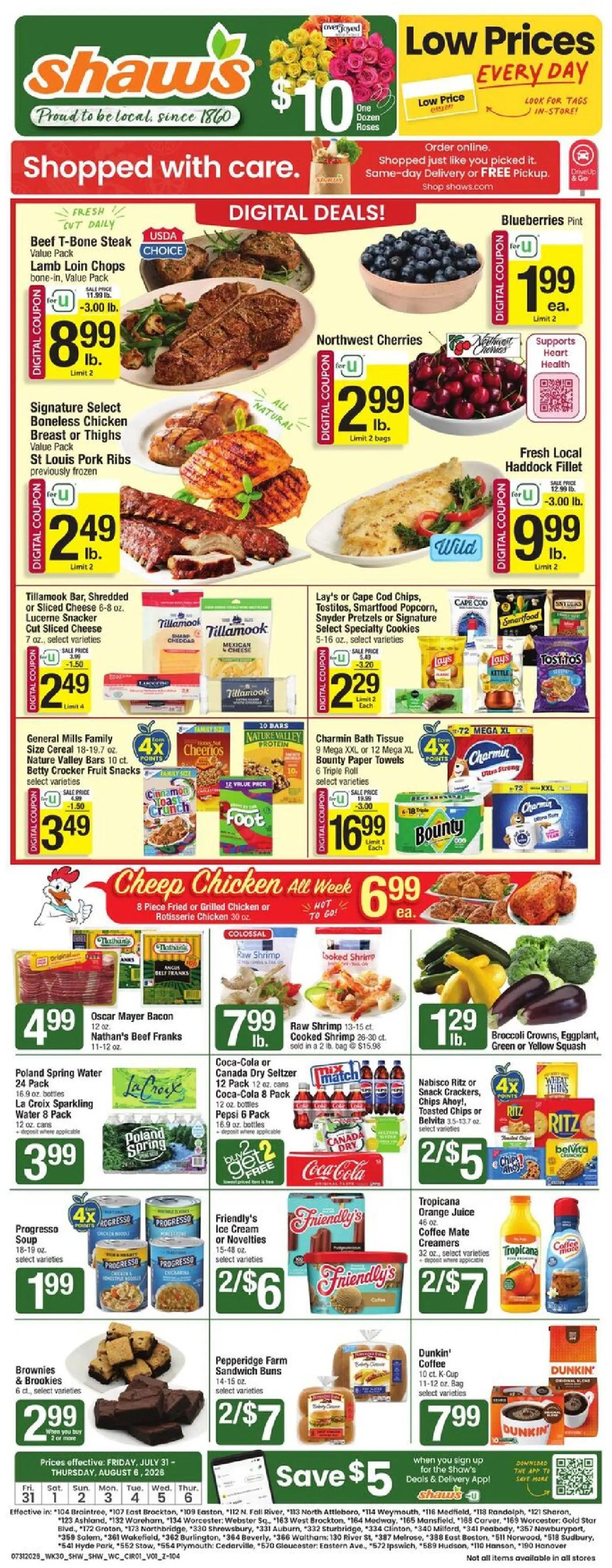 shaws - Shaw's Weekly Ad - 07/31 - 08/06 2026