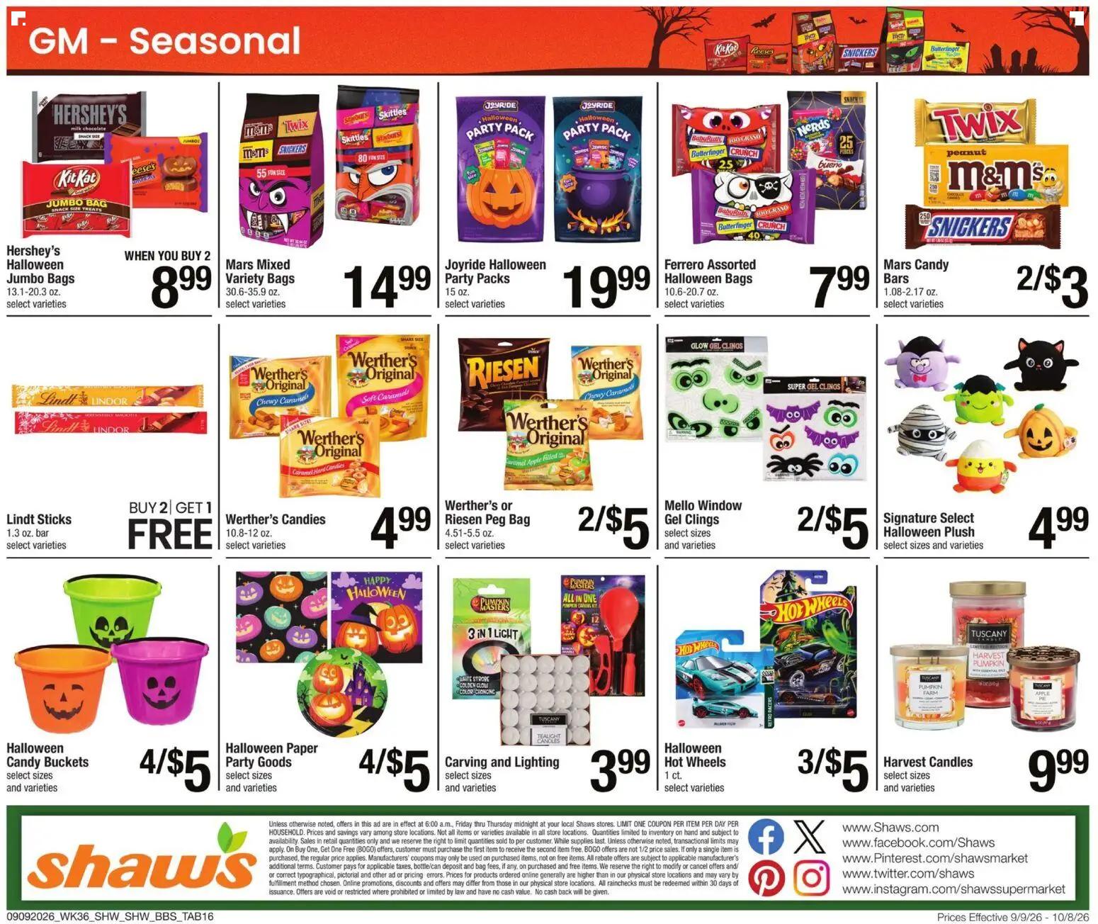 shaws - Shaw's Big Book of Savings - 09/09 - 10/08 2026 - page: 27