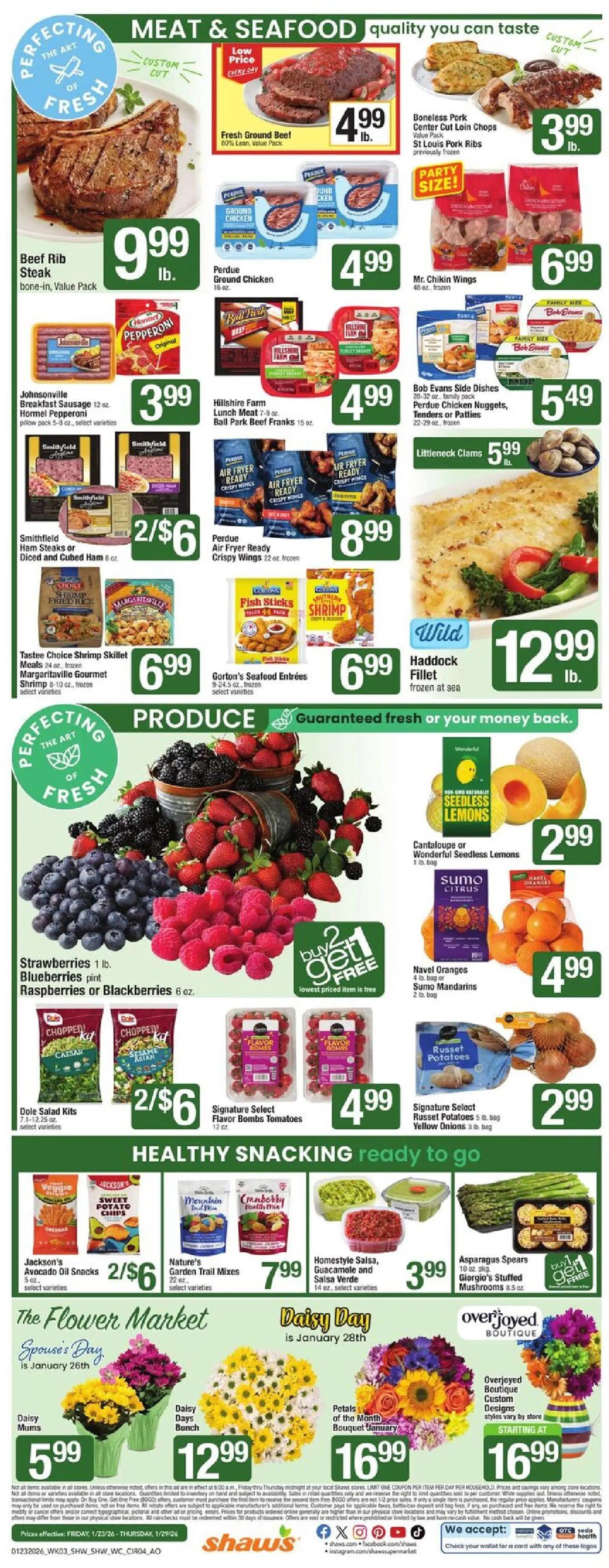 shaws - Shaw's Weekly Ad - NH - 01/23 - 01/29 2026 - page: 4
