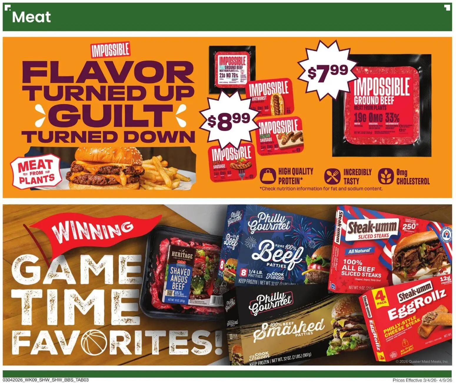 shaws - Shaw's Big Book of Savings - 03/04 - 04/09 2026 - page: 3