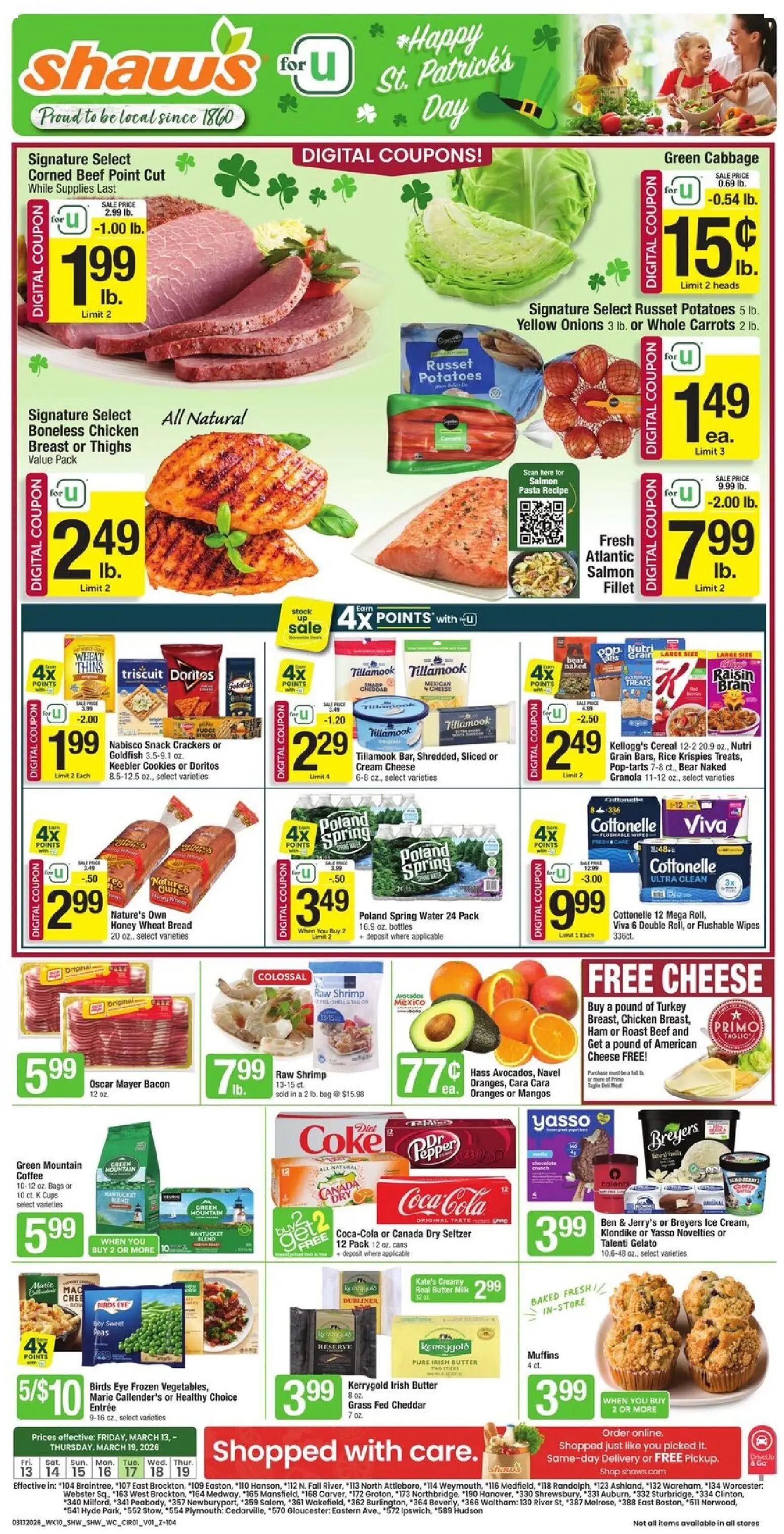 shaws - Shaw's Weekly Ad - 03/13 - 03/19 2026