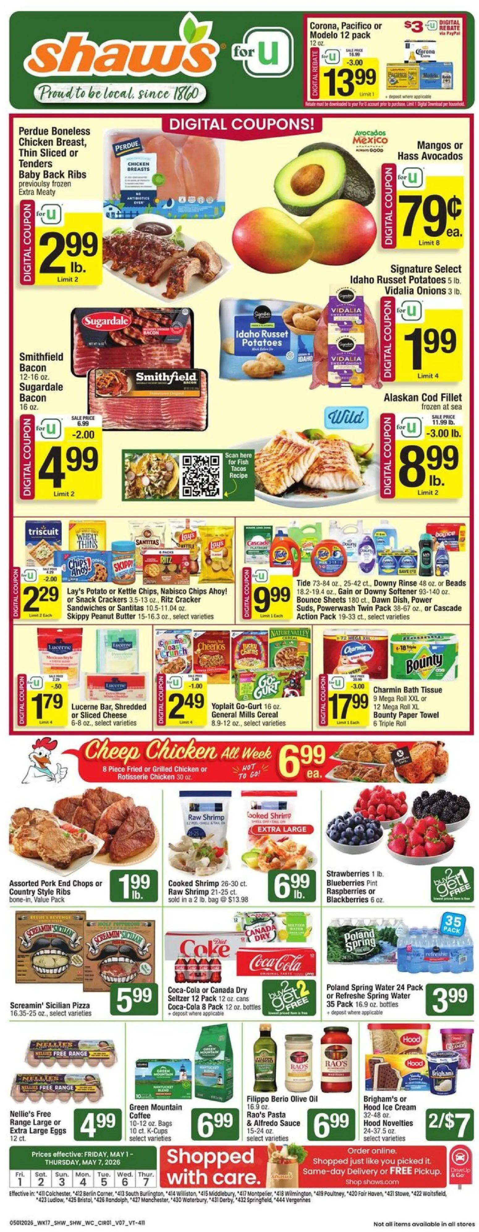 shaws - Shaw's Weekly Ad - VT - 05/01 - 05/07 2026