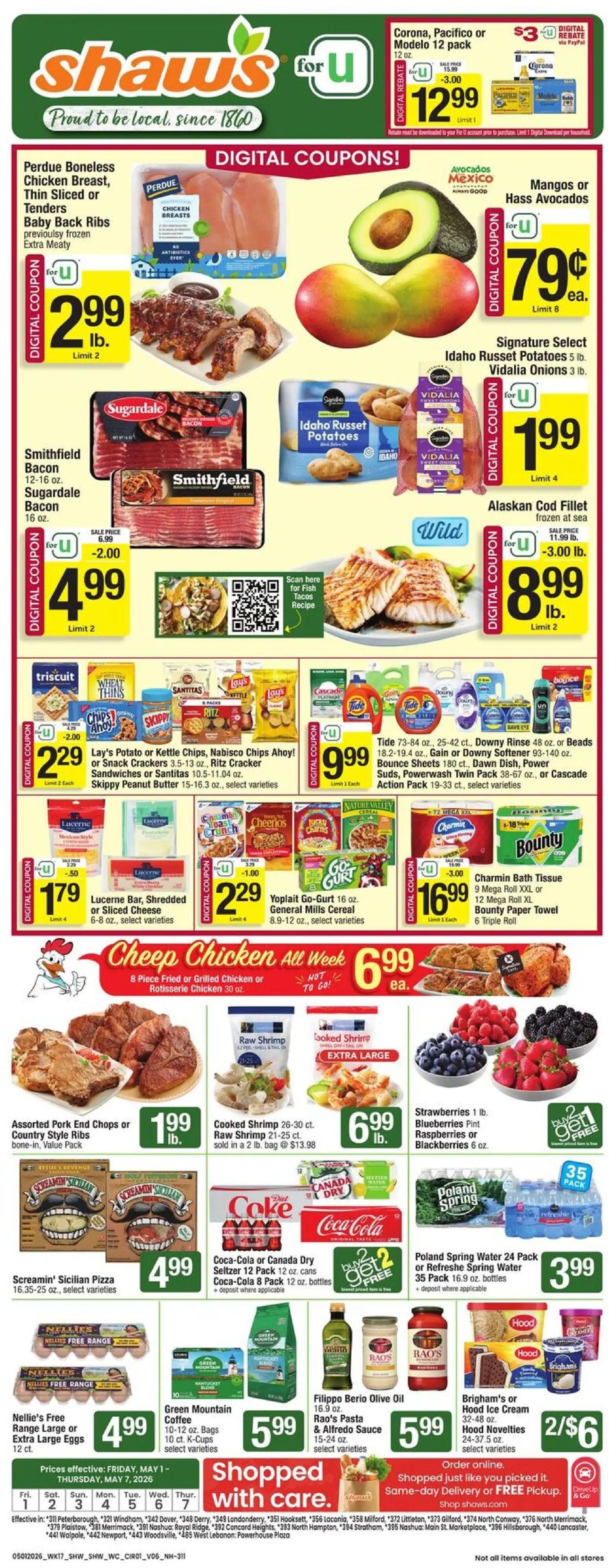 shaws - Shaw's Weekly Ad - NH - 05/01 - 05/07 2026