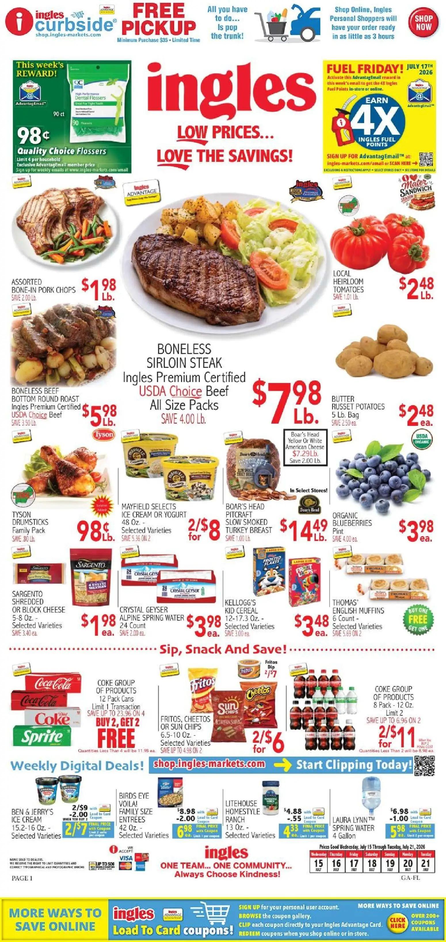 ingles - Ingles Weekly Ad - 07/15 - 07/21 2026