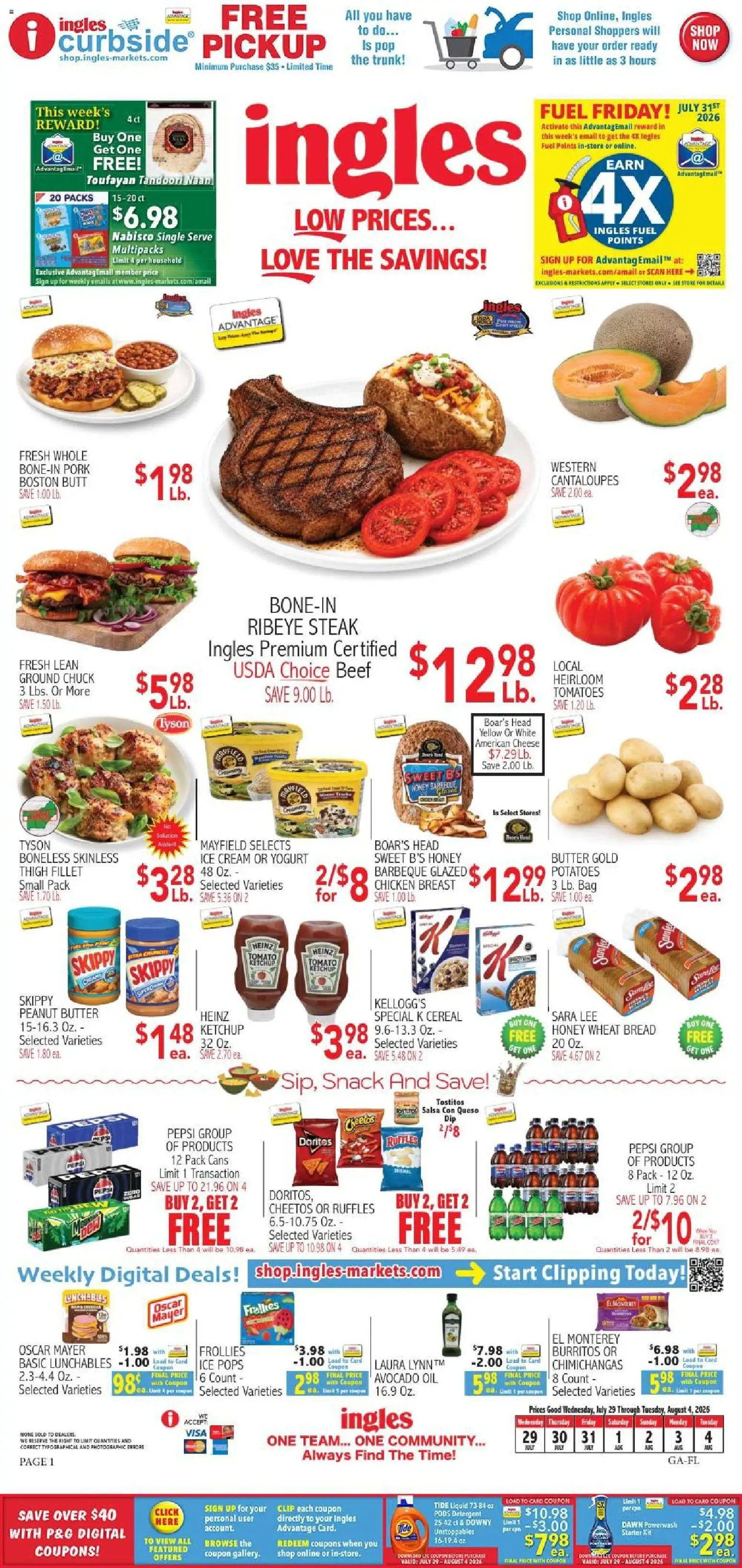 ingles - Ingles Weekly Ad - 07/29 - 08/04 2026