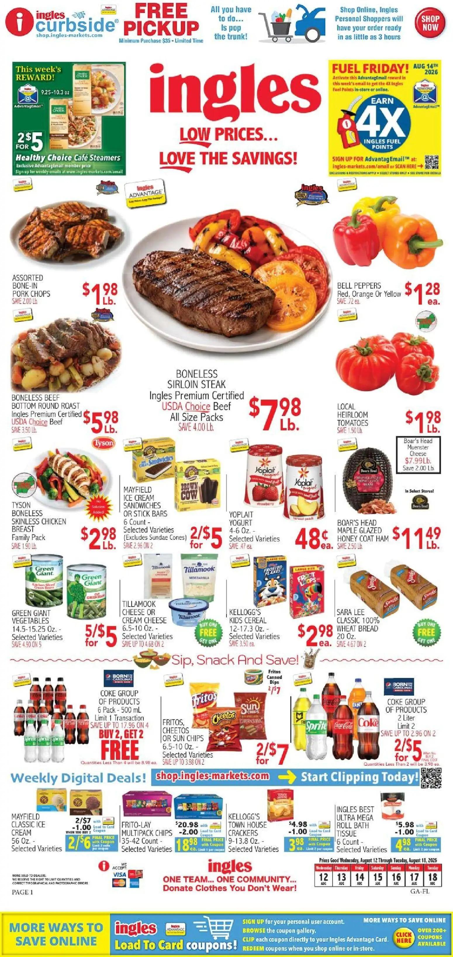 ingles - Ingles Weekly Ad - 08/19 - 08/25 2026
