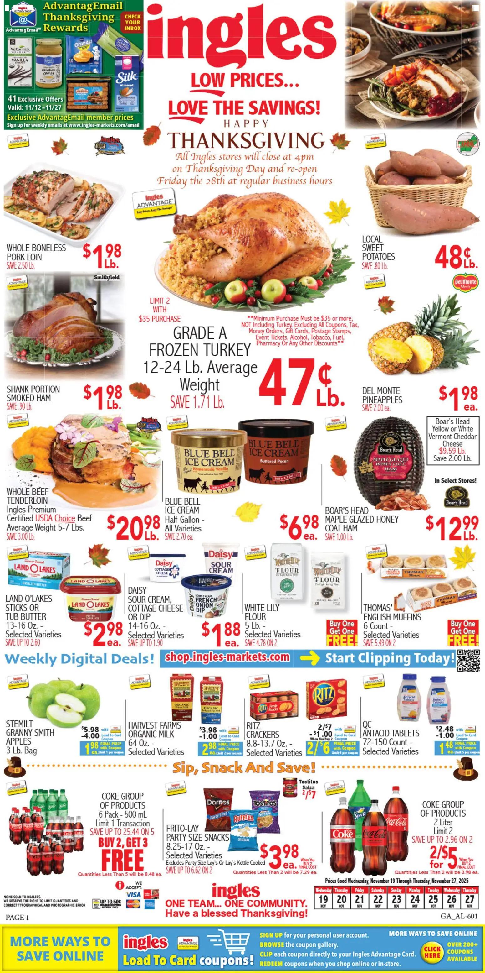 ingles - Ingles Weekly Ad - 11/19 - 11/27 2025