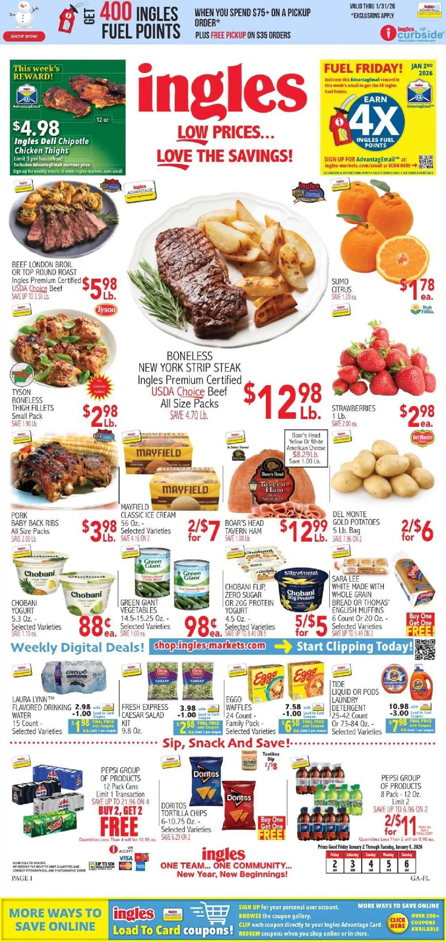 ingles - Ingles Weekly Ad - 12/31/2025 - 01/06/2026 2026