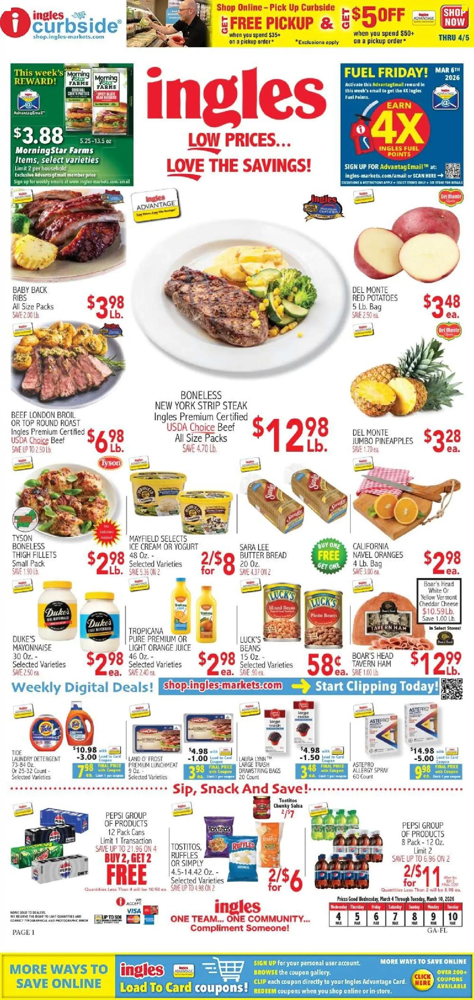 ingles - Ingles Weekly Ad - 03/04 - 03/10 2026 - page: 1