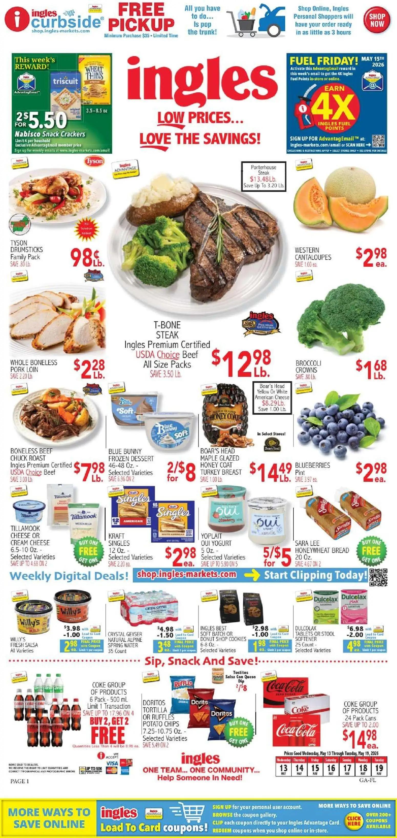 ingles - Ingles Weekly Ad - 05/13 - 05/19 2026 - page: 1