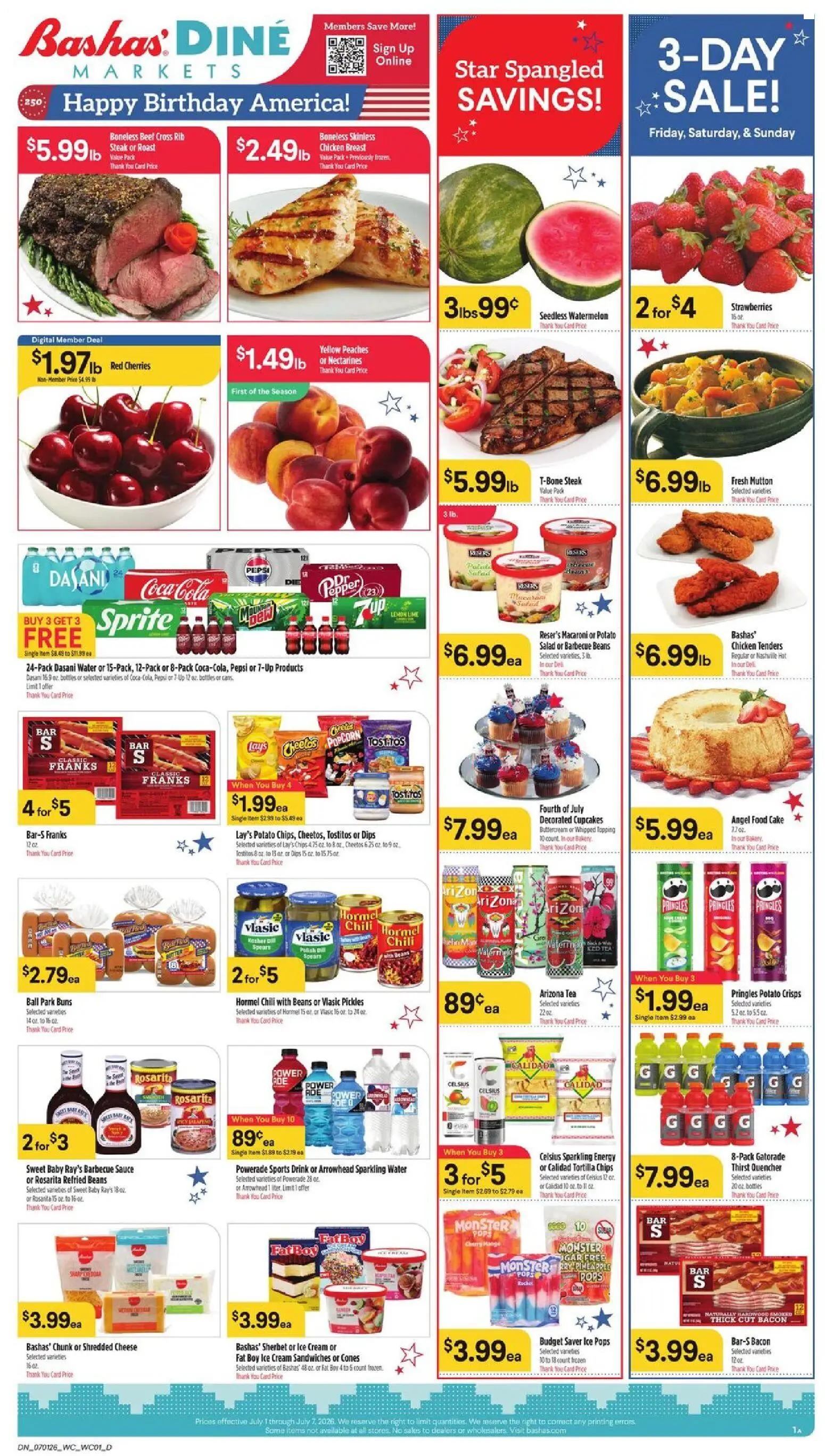 bashas - Basha's Dine - 07/01 - 07/07 2026