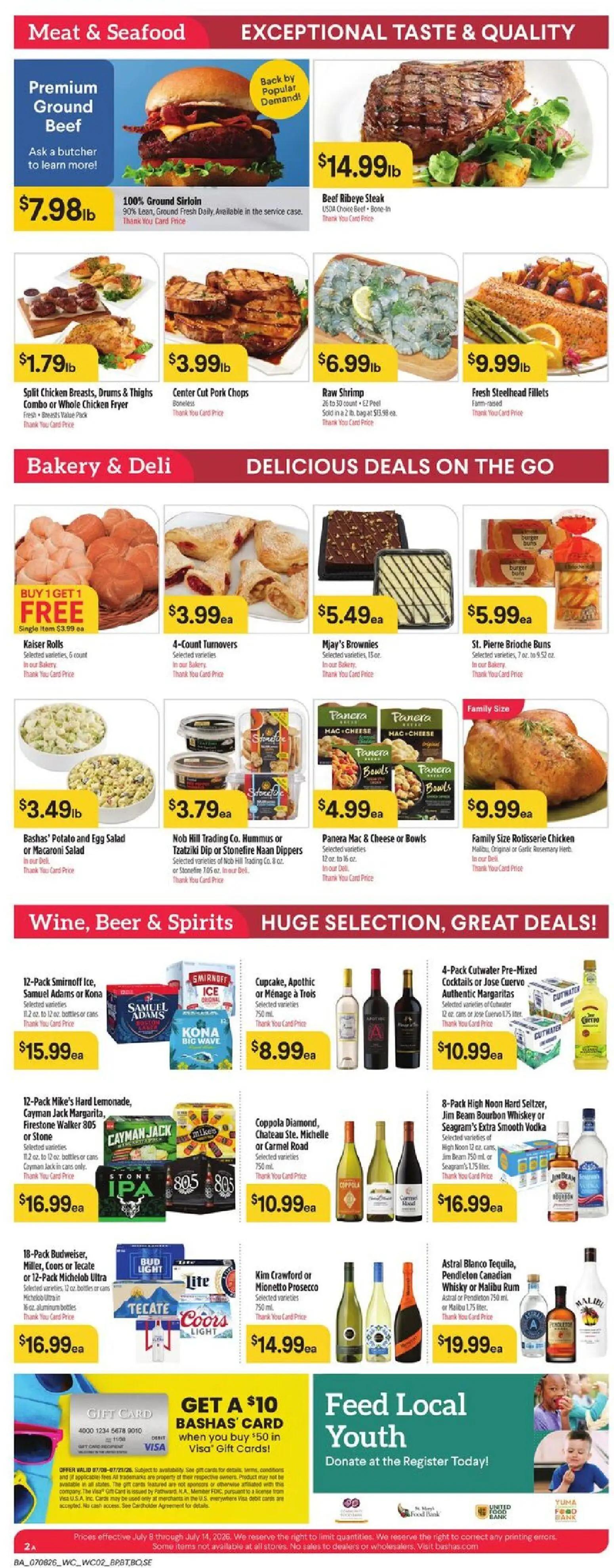 bashas - Basha's Weekly Ad - 07/08 - 07/14 2026 - page: 2