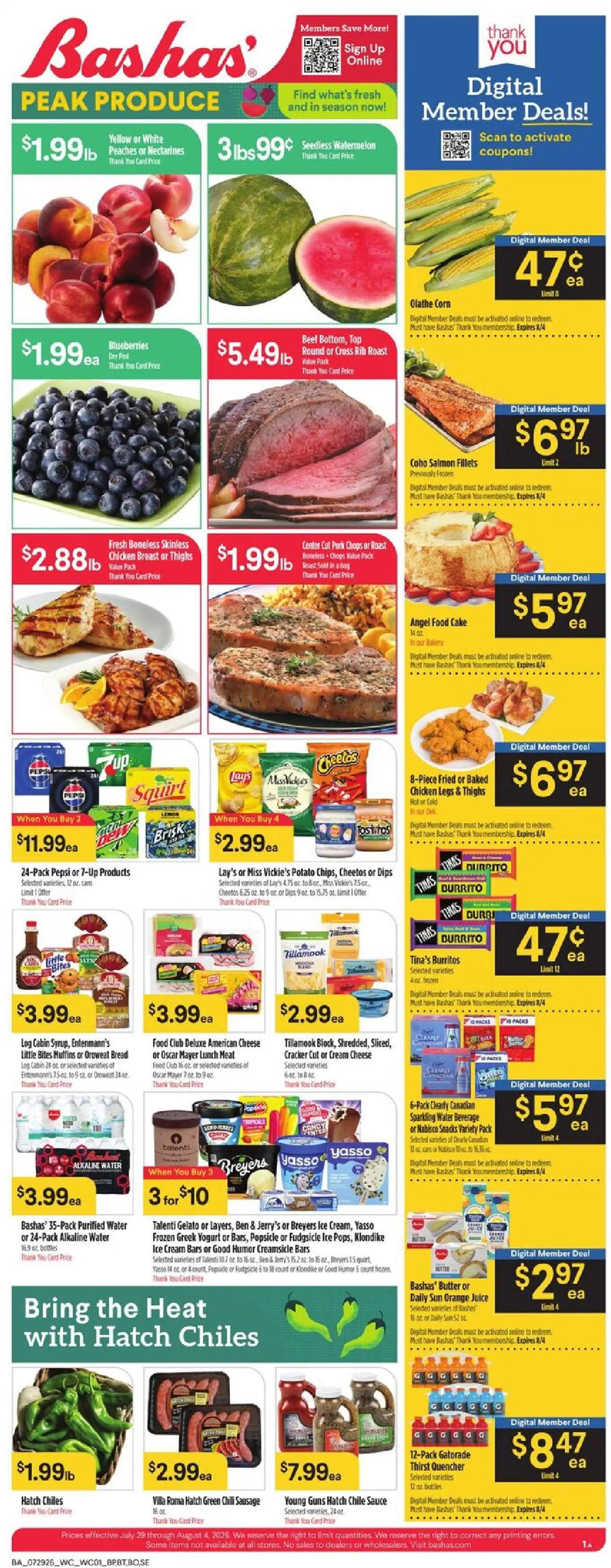 bashas - Basha's Weekly Ad - 07/29 - 08/04 2026