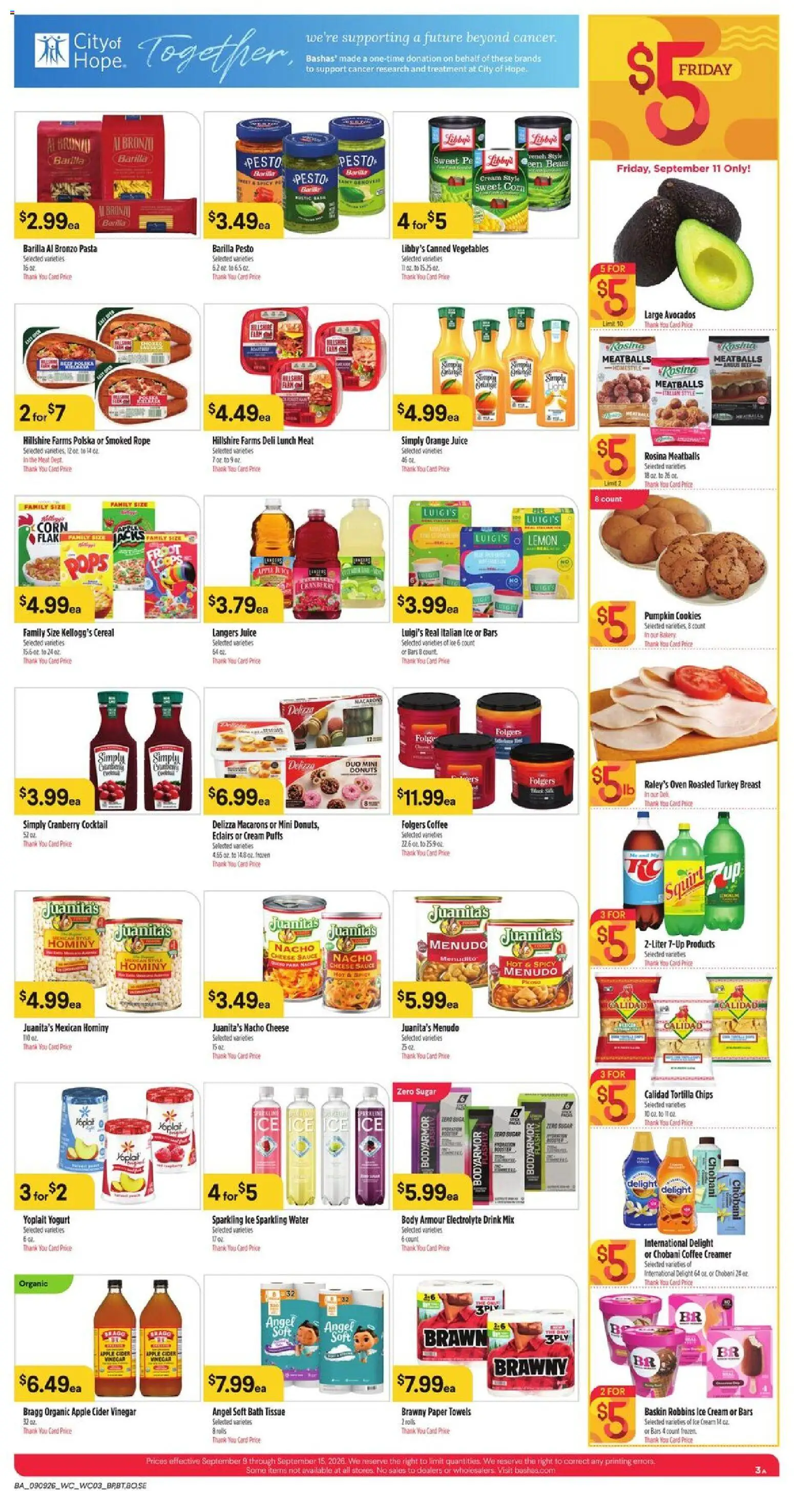 bashas - Basha's Weekly Ad - 09/09 - 09/15 2026 - page: 3