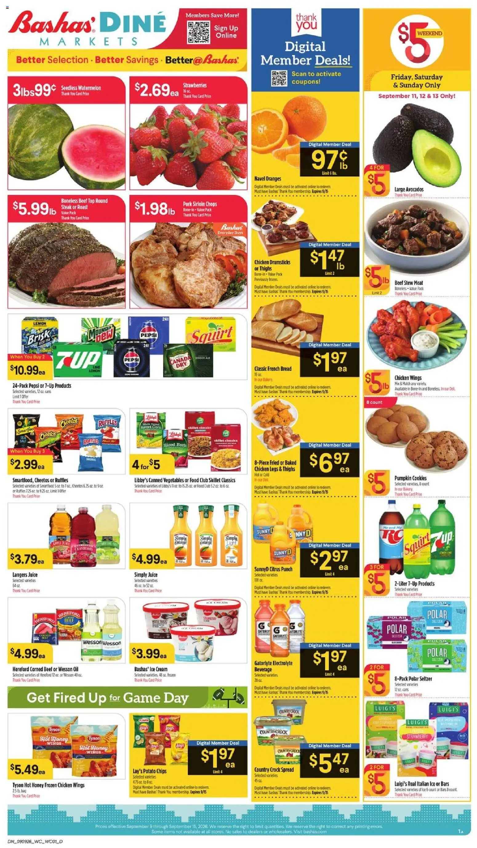 bashas - Basha's Dine - 09/09 - 09/15 2026