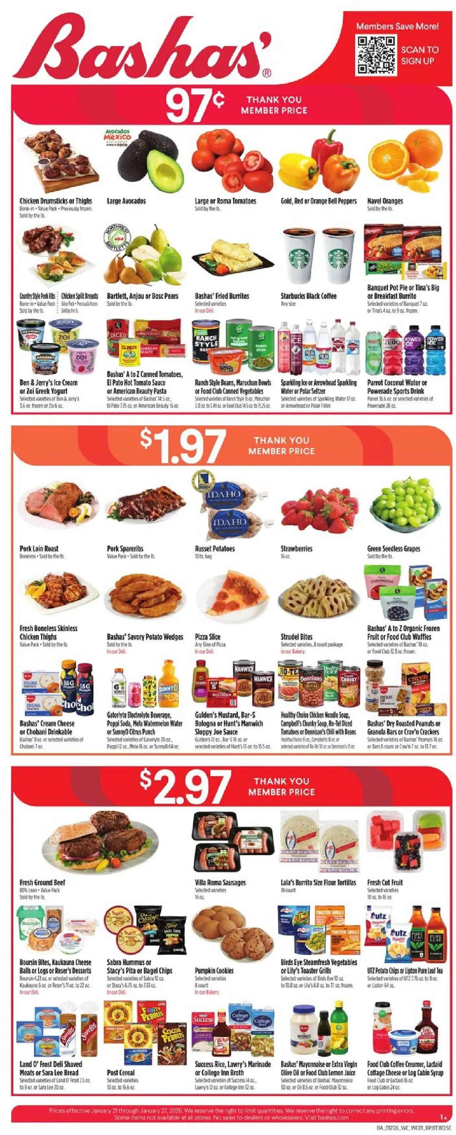 bashas - Basha's Weekly Ad - 01/21 - 01/27 2026