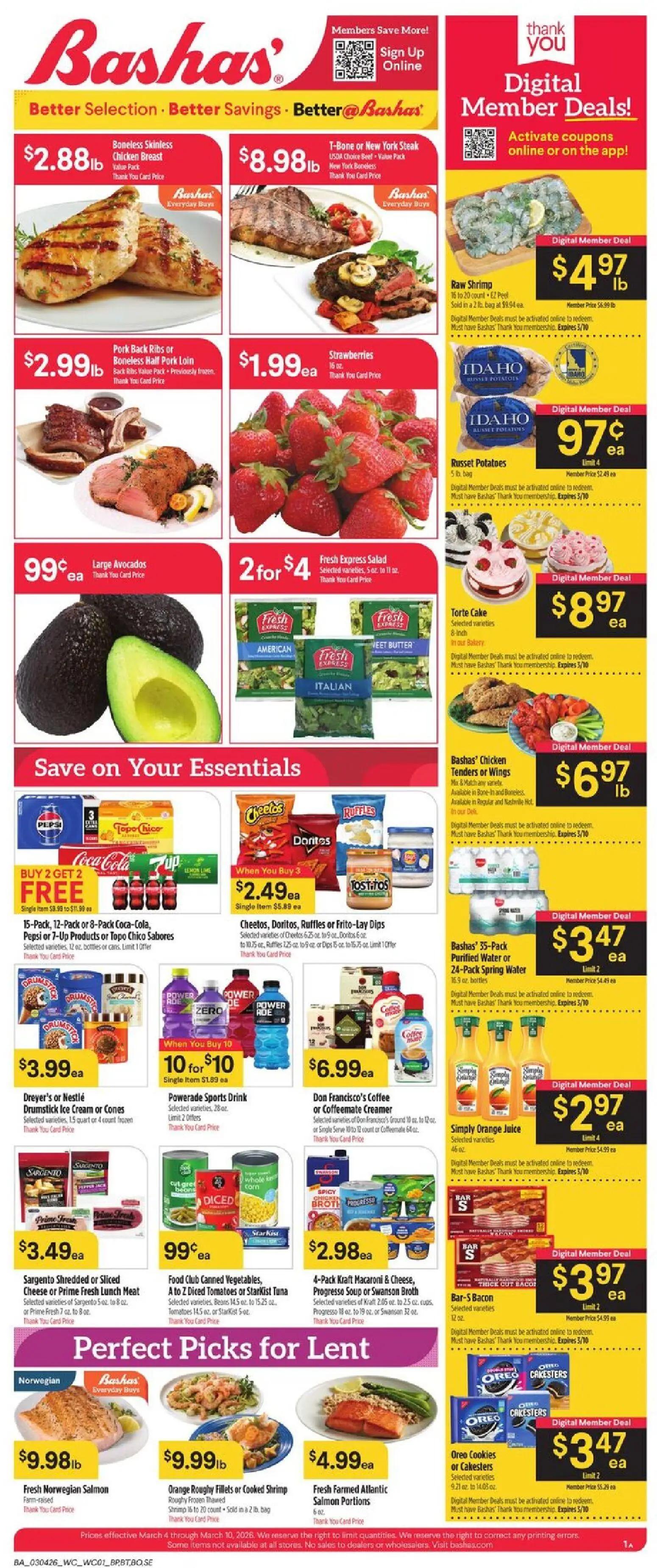 bashas - Basha's Weekly Ad - 03/04 - 03/10 2026