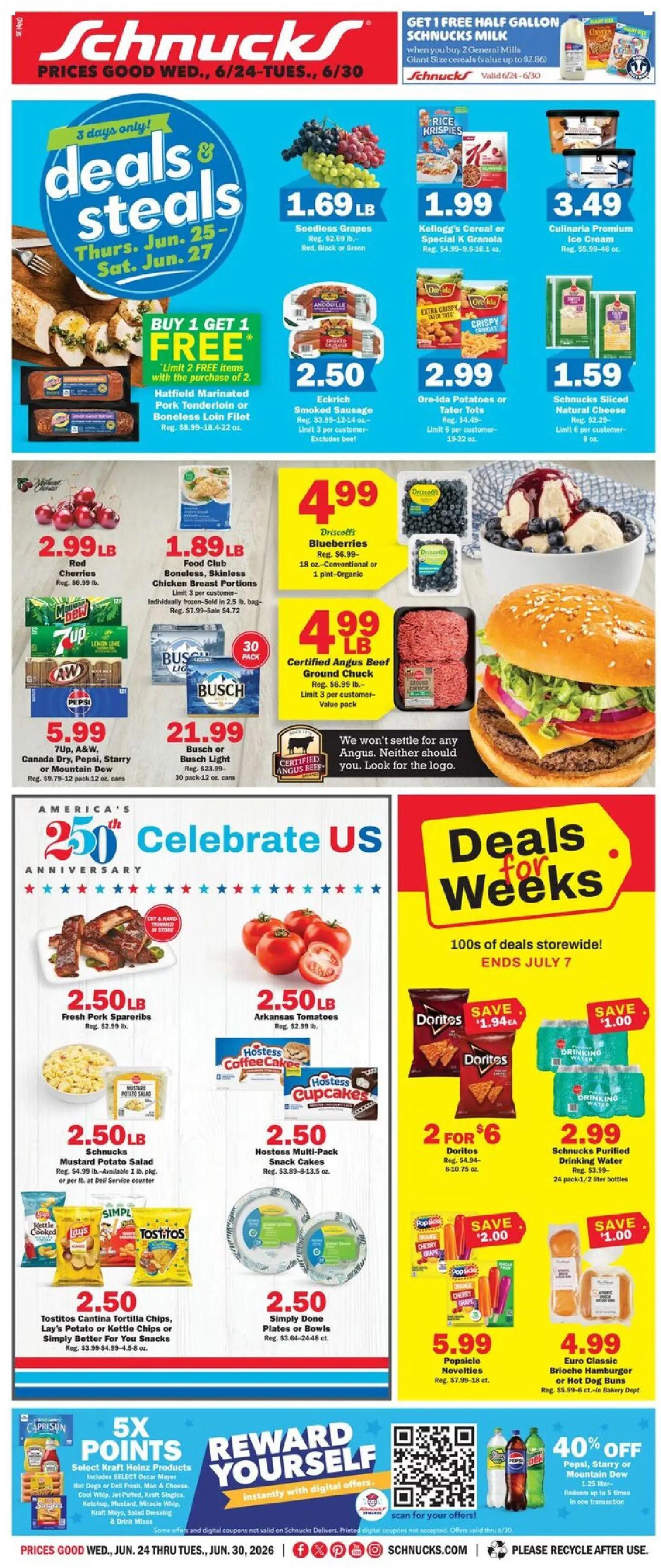 schnucks - Schnucks Weekly Print Ad - IN - 06/24 - 06/30 2026