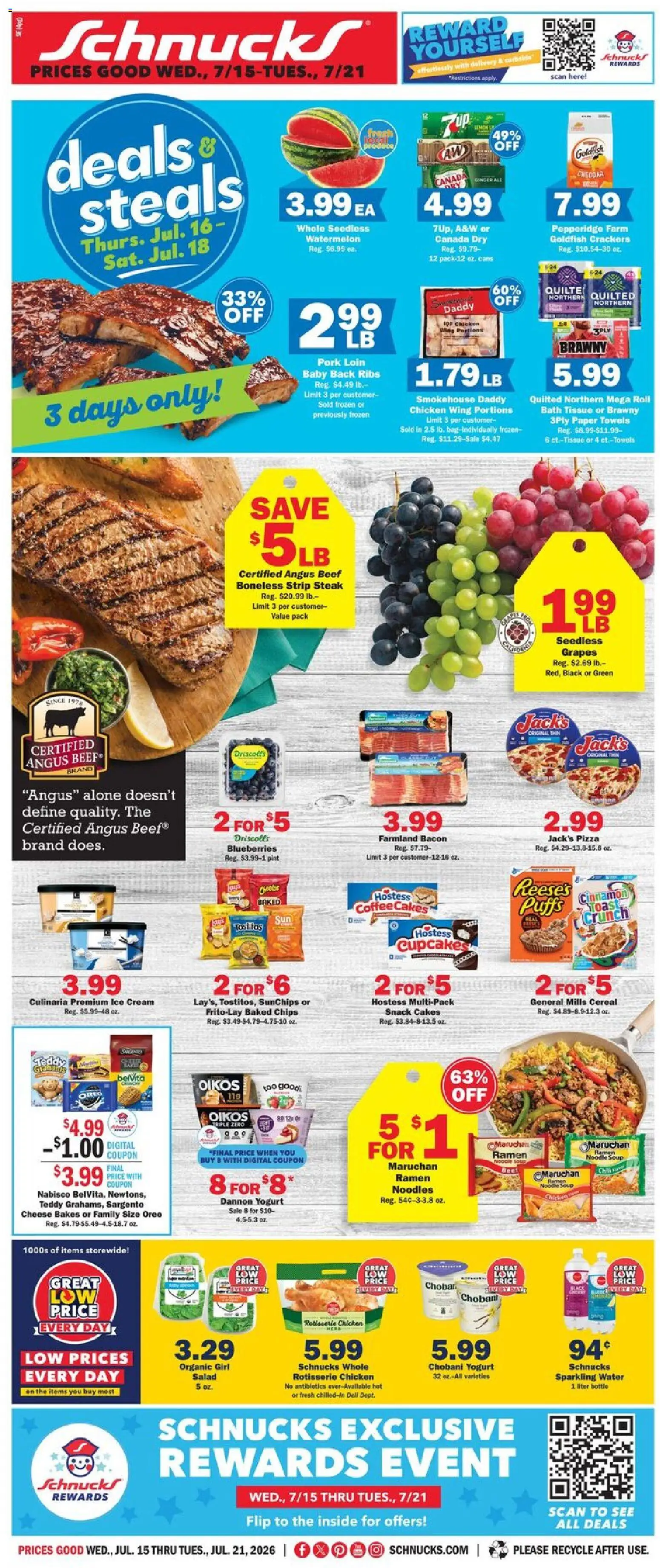 schnucks - Schnucks Weekly Print Ad - IN - 07/15 - 07/21 2026