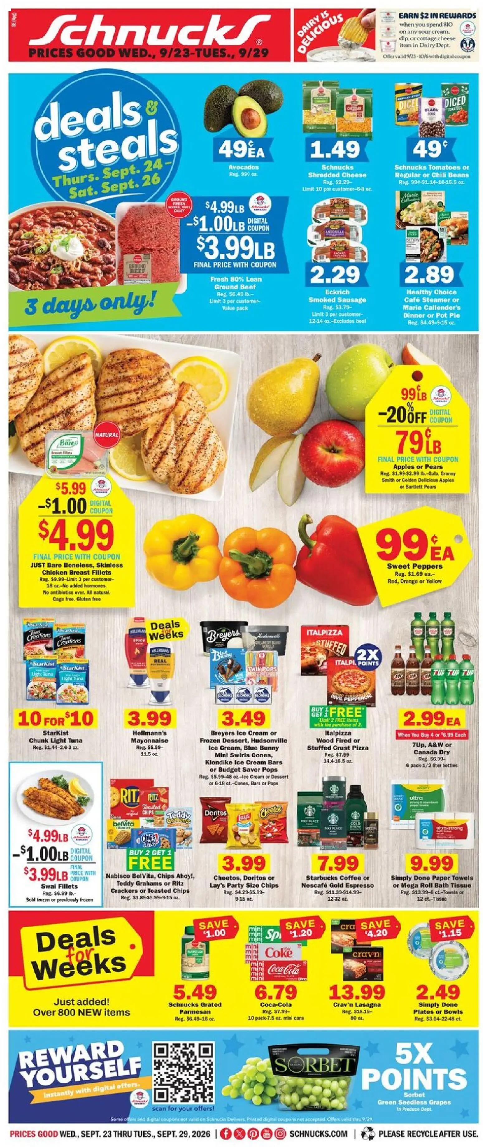 schnucks - Schnucks Weekly Ad - 09/23 - 09/29 2026