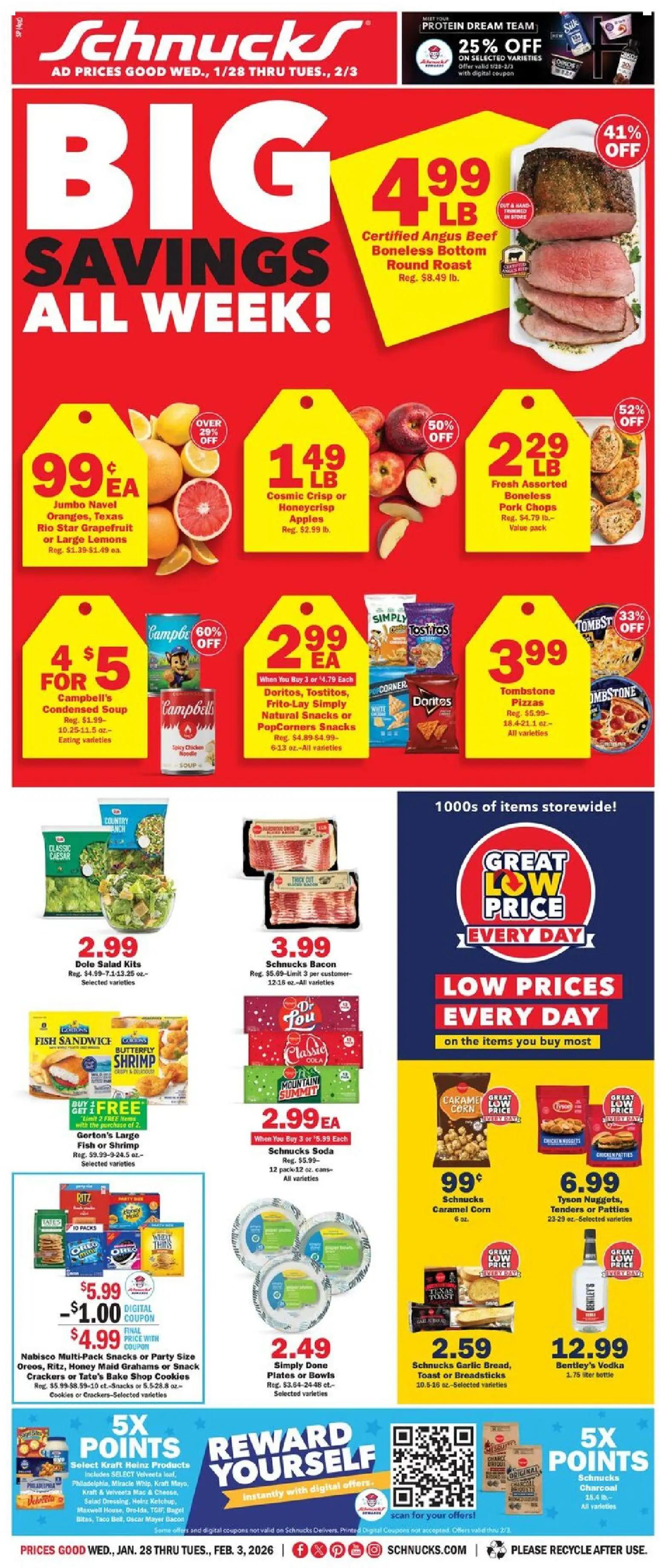 schnucks - Schnucks Weekly Print Ad - IL - 01/28 - 02/03 2026
