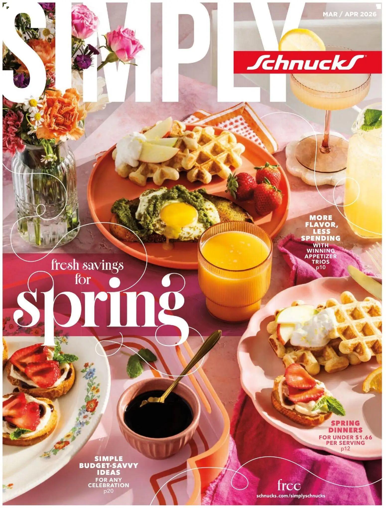 schnucks - Schnucks Monthly Ad - 03/01 - 04/30 2026 - page: 1