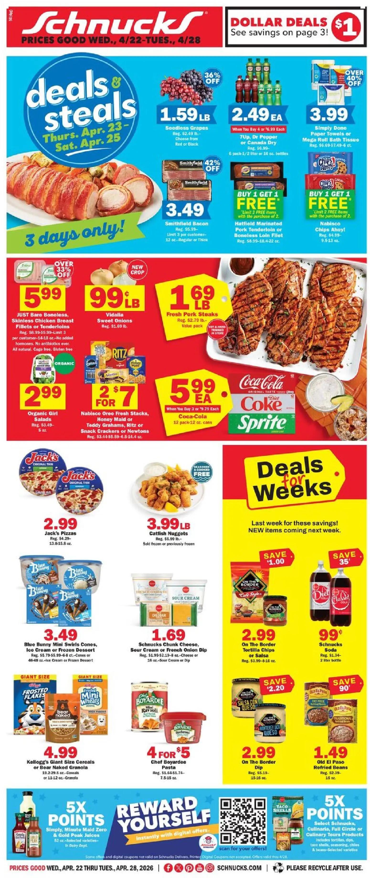 schnucks - Schnucks Weekly Print Ad - MO - 04/22 - 04/28 2026