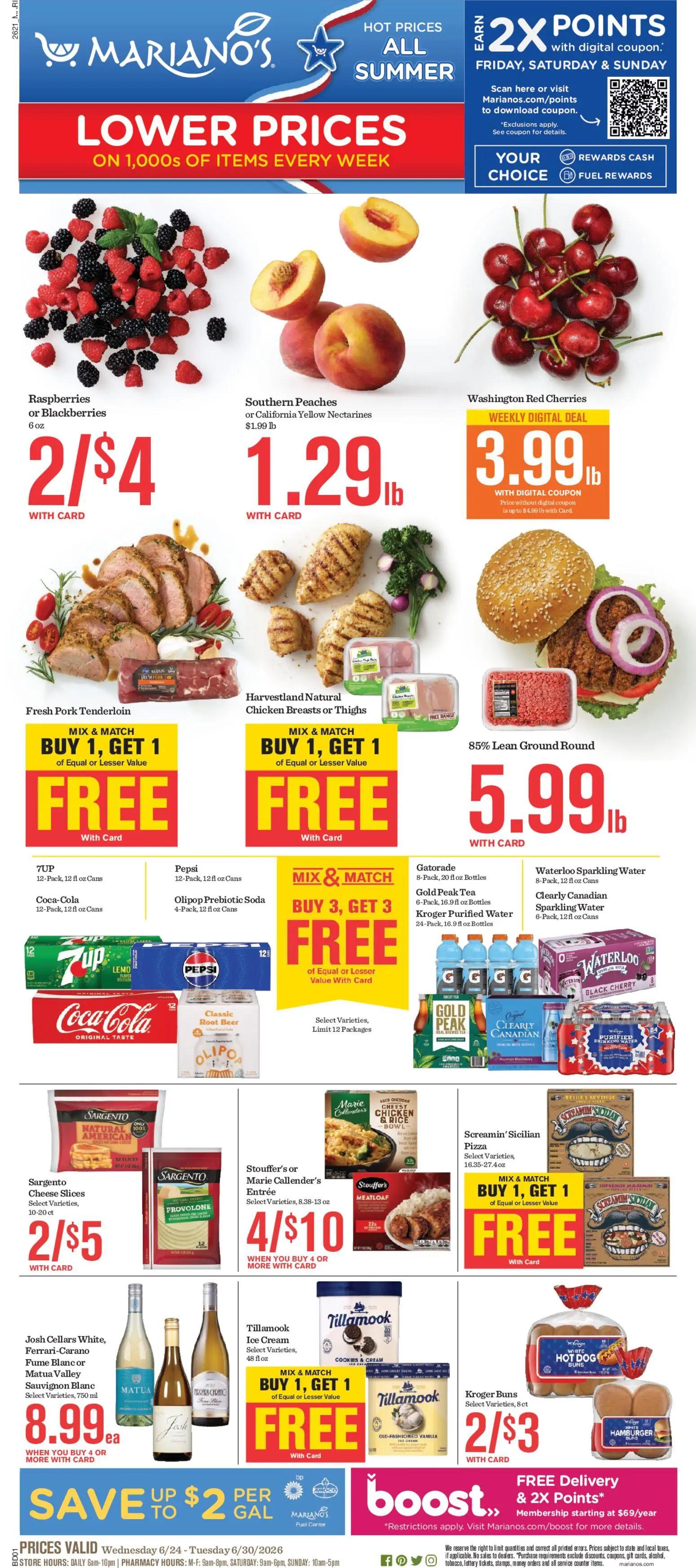 marianos - Mariano's Weekly Ad - 06/24 - 06/30 2026