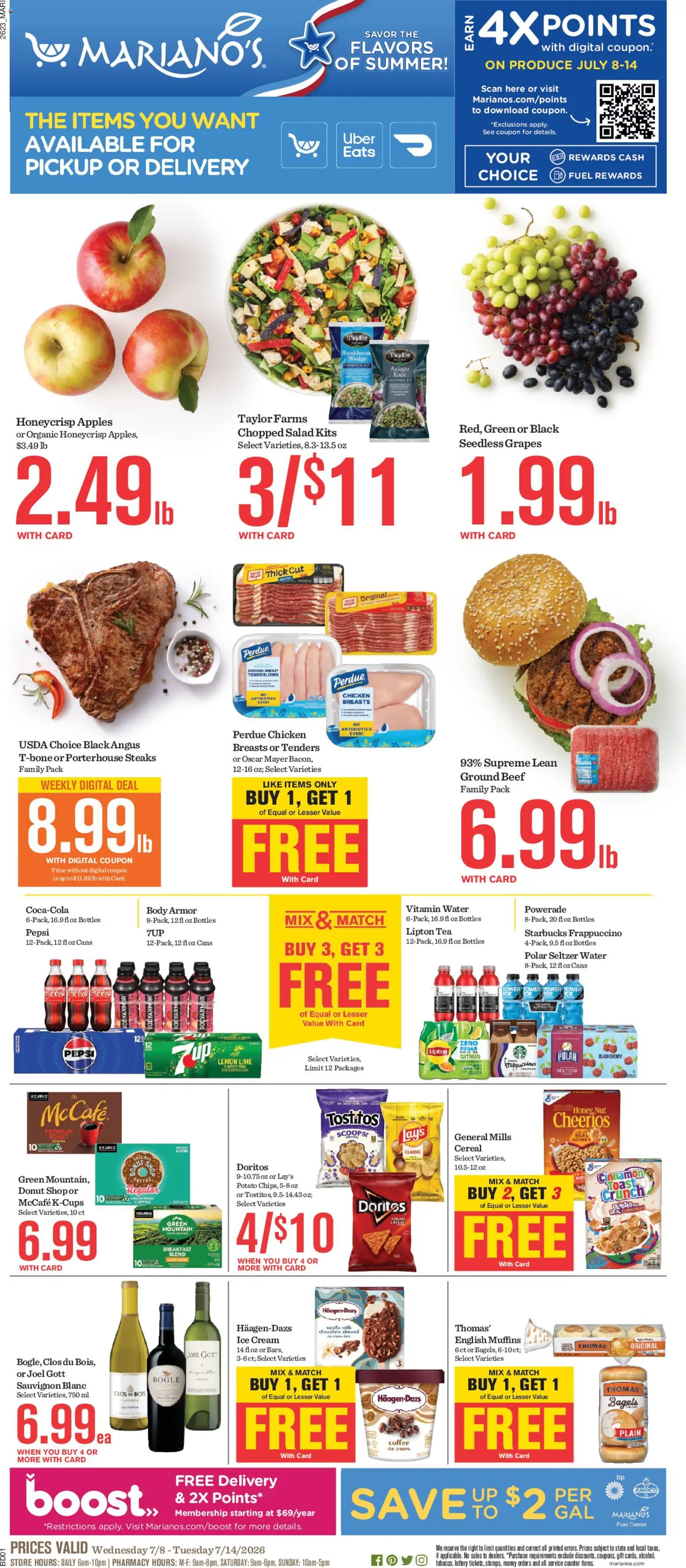 marianos - Mariano's Weekly Ad - 07/08 - 07/14 2026