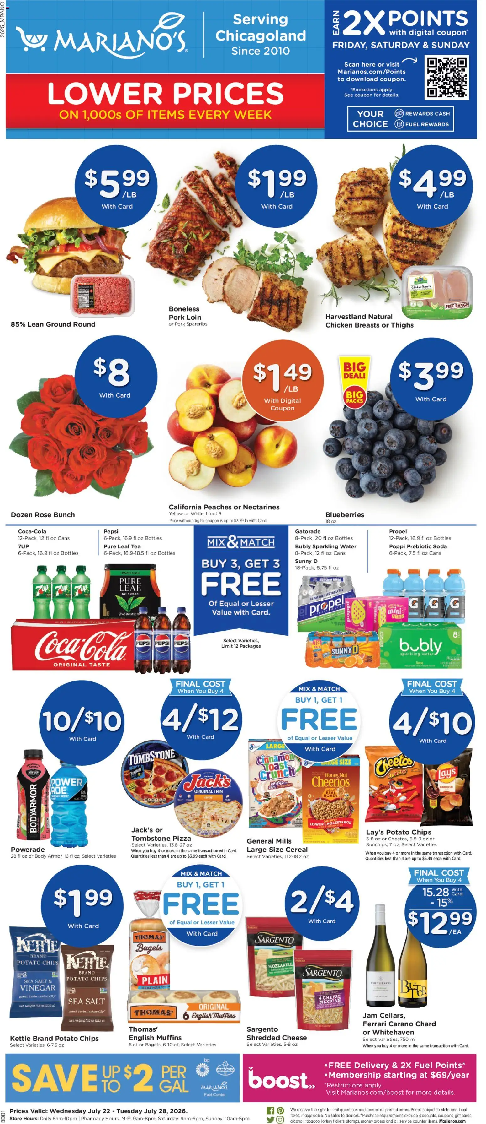 marianos - Mariano's Weekly Ad - 07/22 - 07/28 2026