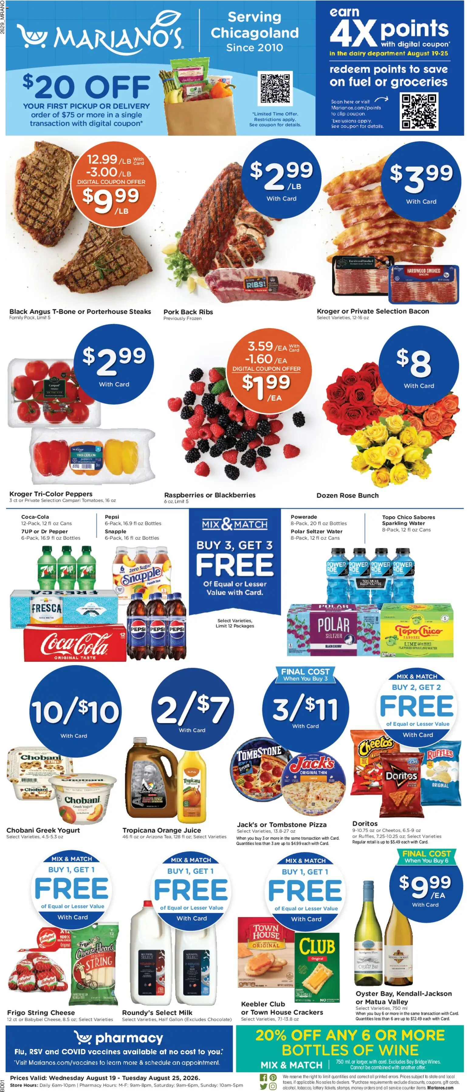 marianos - Mariano's Weekly Ad - 08/19 - 08/25 2026