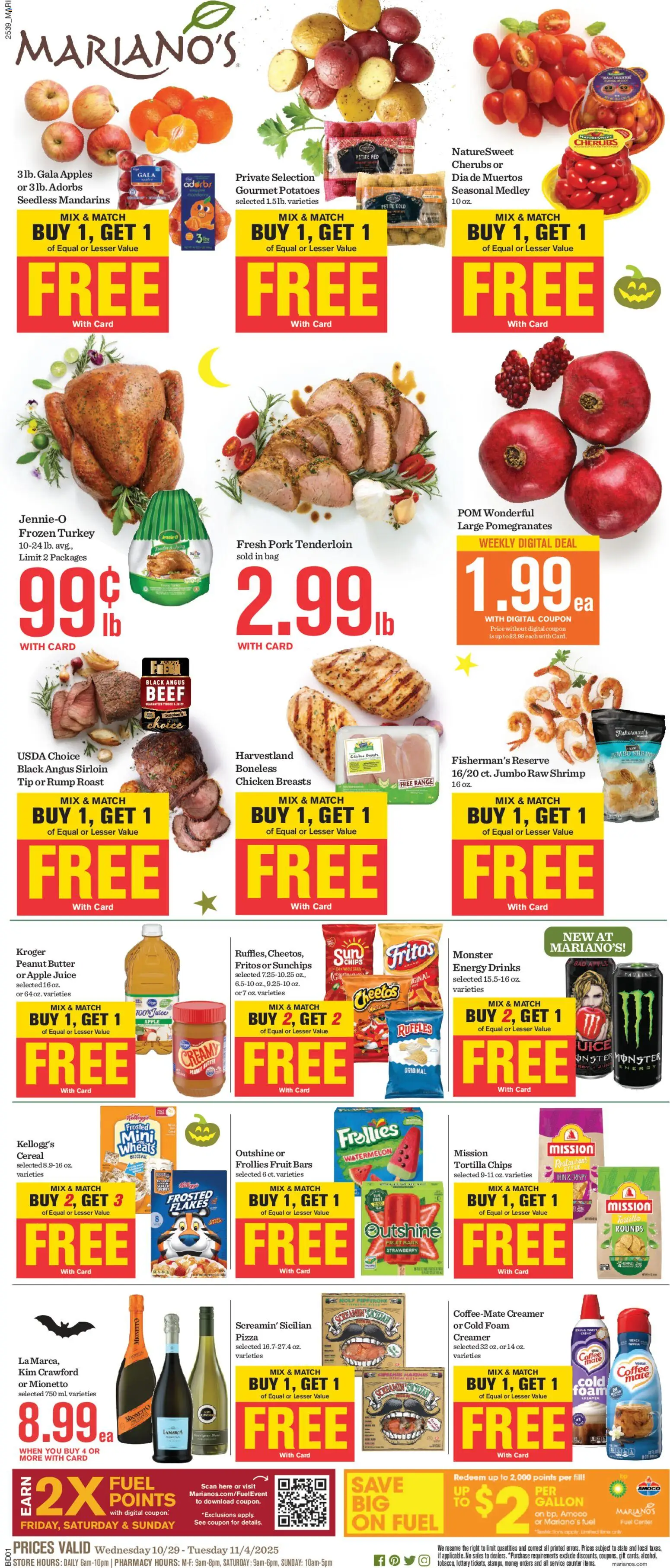 marianos - Mariano's Weekly Ad - 10/29 - 11/04 2025