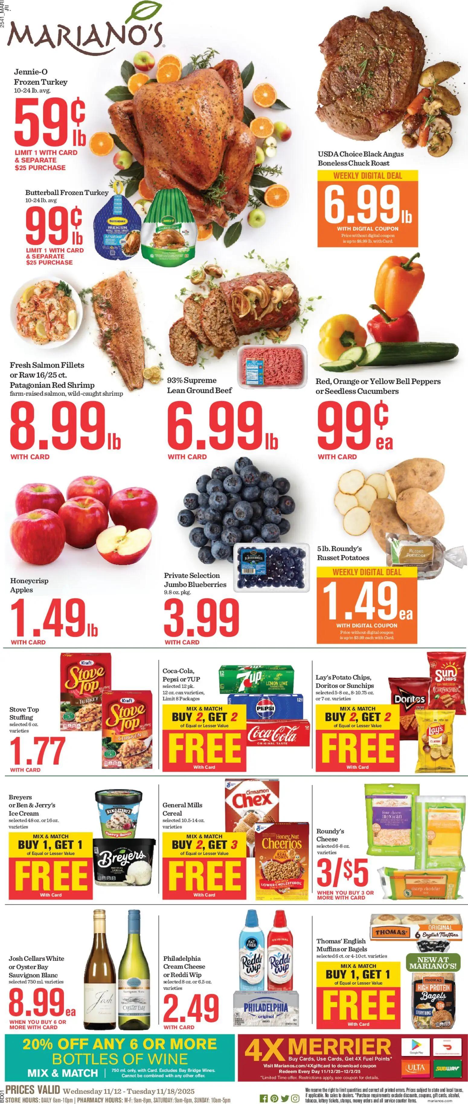 marianos - Weekly ads Mariano's BLACK FRIDAY from 11/12/2025