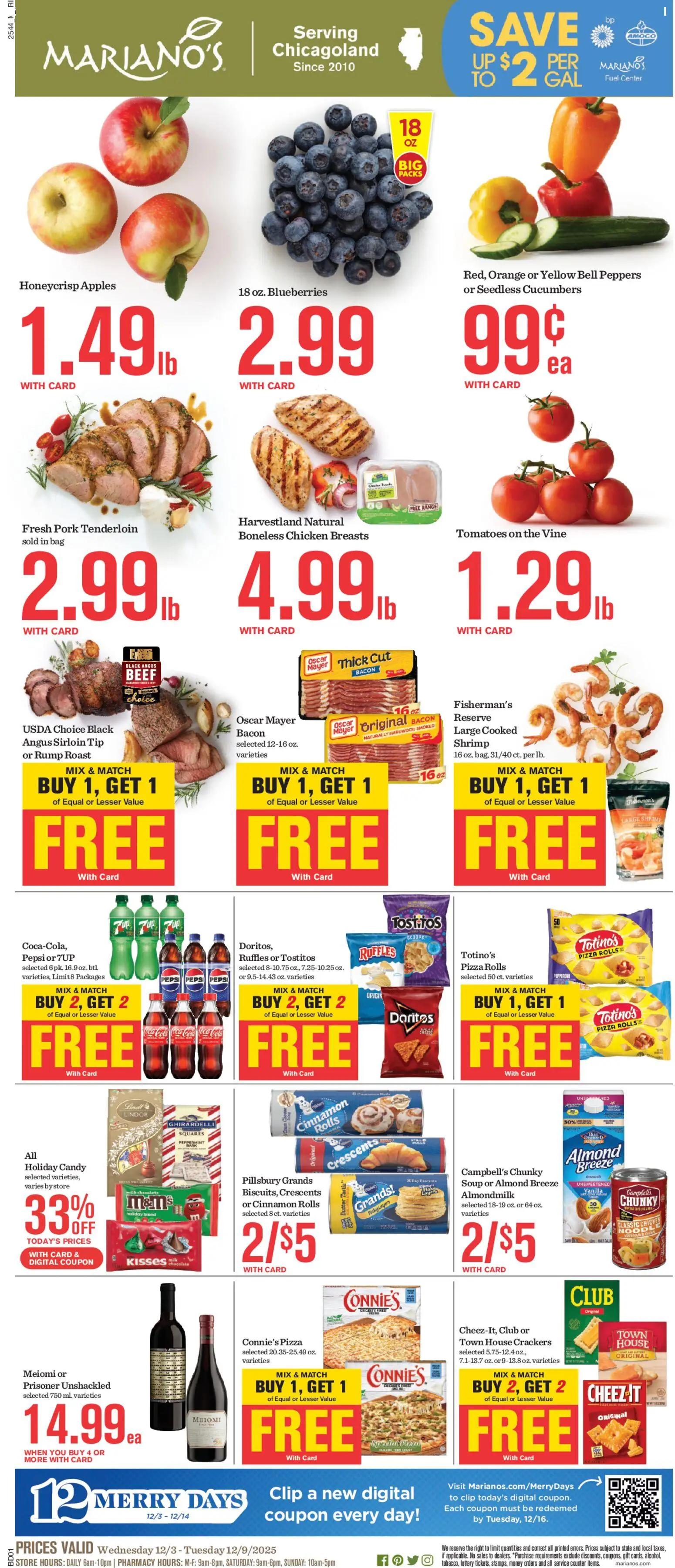 marianos - Mariano's Weekly Ad - 12/03 - 12/09 2025