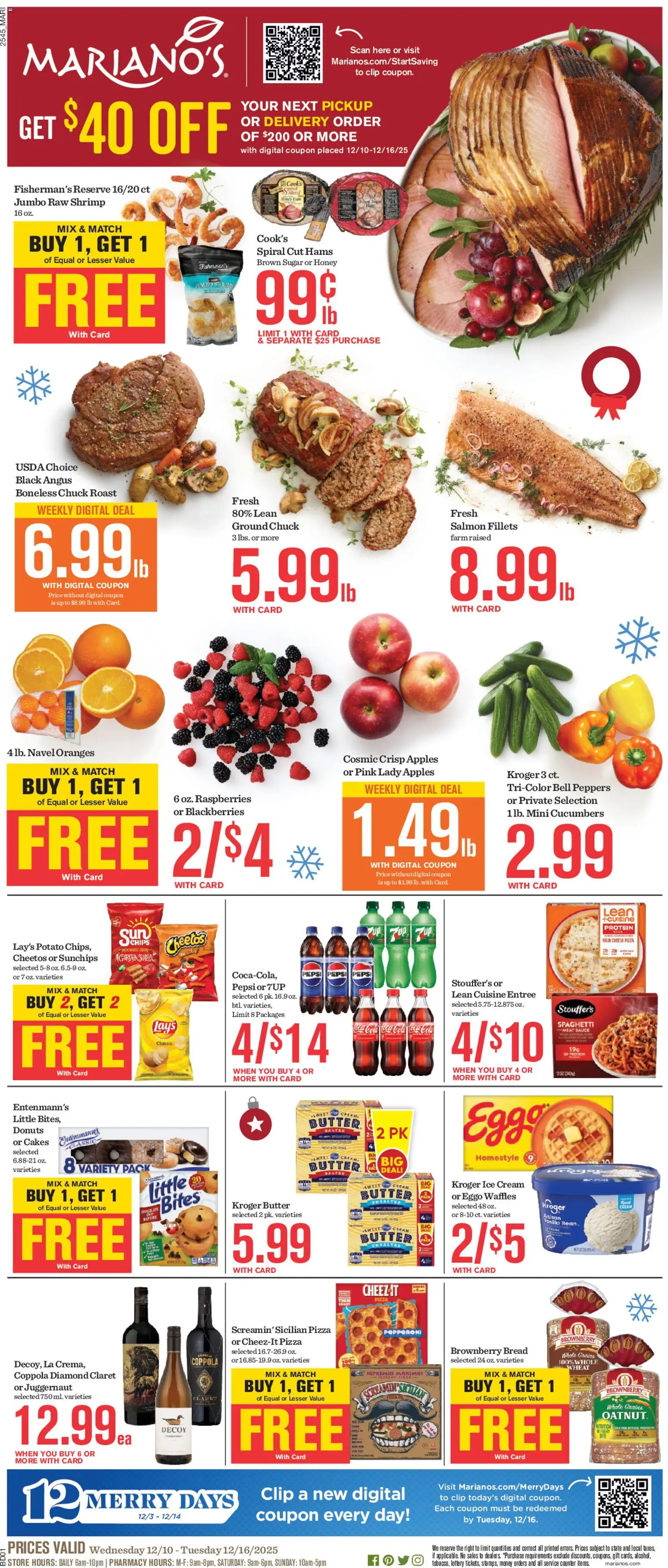 marianos - Mariano's Weekly Ad - 12/10 - 12/16 2025