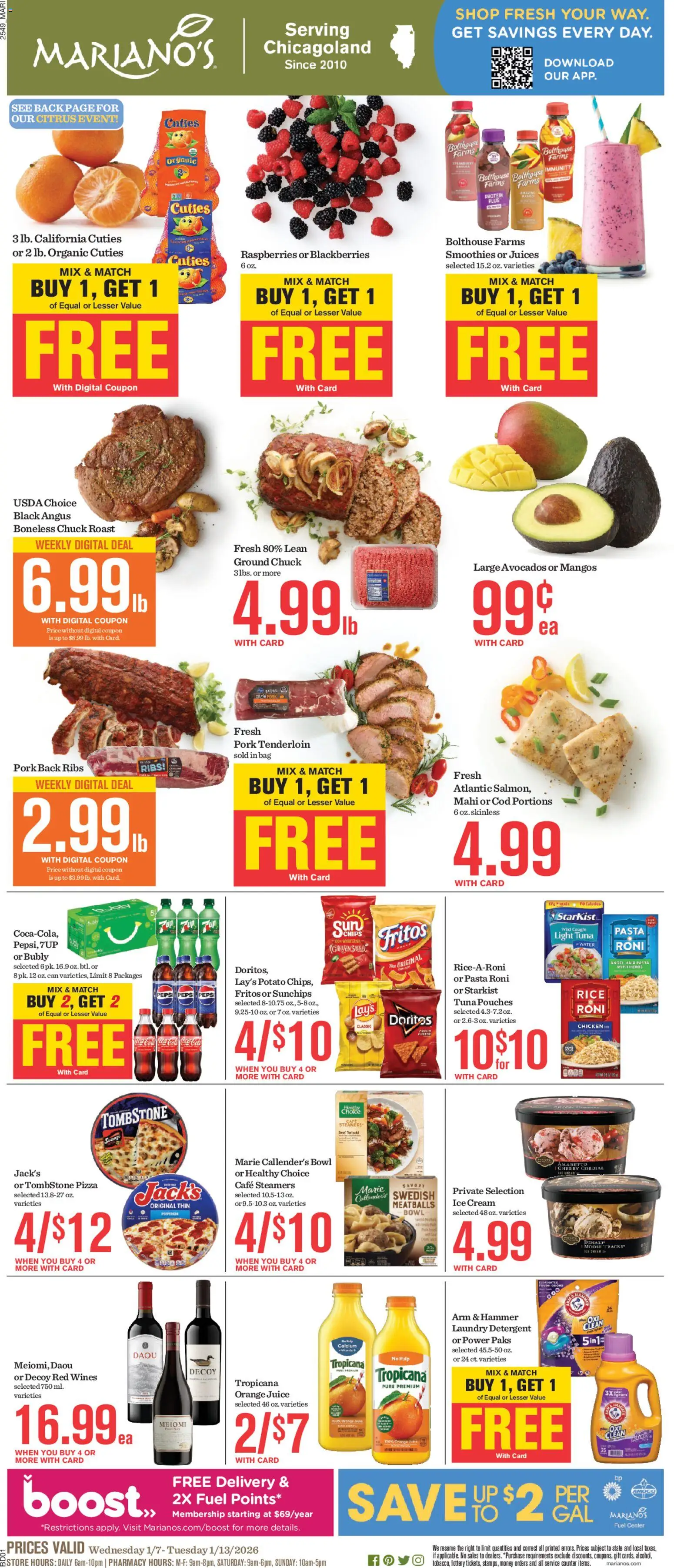 marianos - Mariano's Weekly Ad - 01/07 - 01/13 2026
