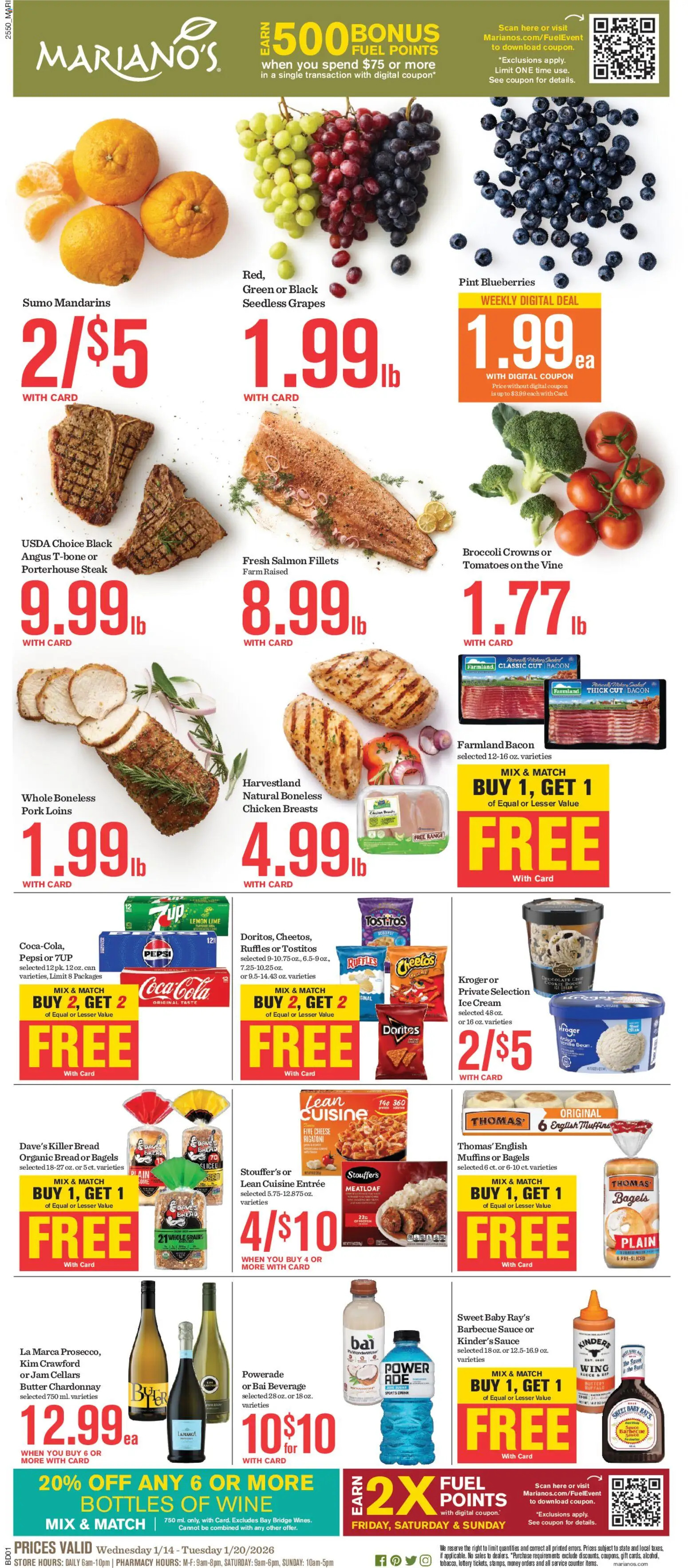 marianos - Mariano's Weekly Ad - 01/14 - 01/20 2026