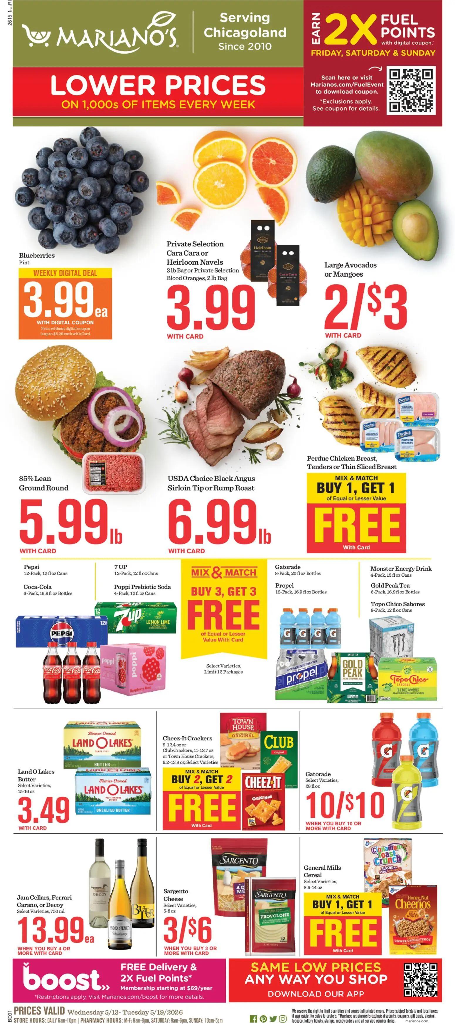 marianos - Mariano's Weekly Ad - 05/13 - 05/19 2026 - page: 1