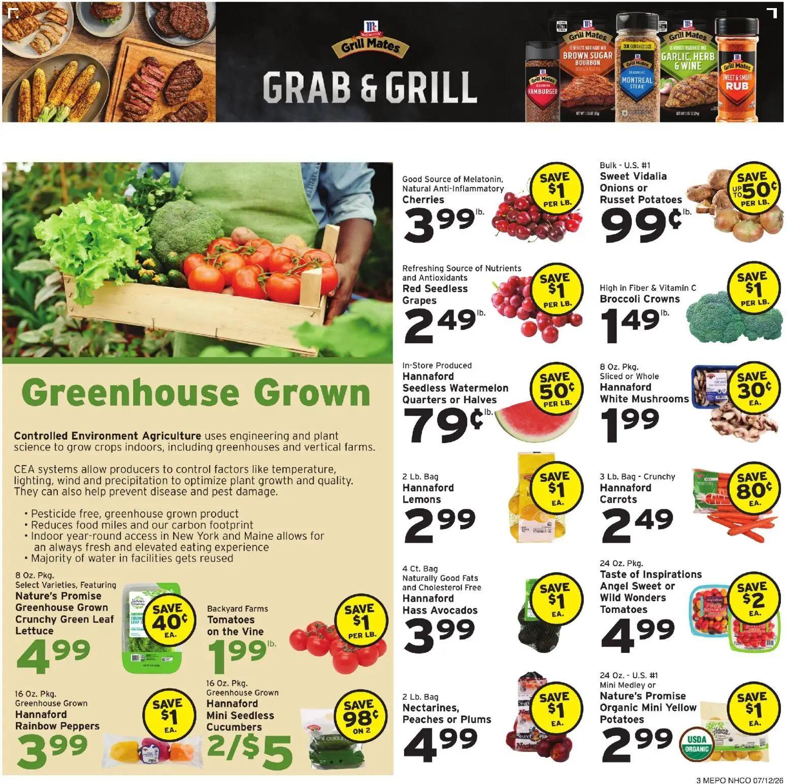hannaford - Hannaford Weekly Ad - 07/12 - 07/18 2026 - page: 3