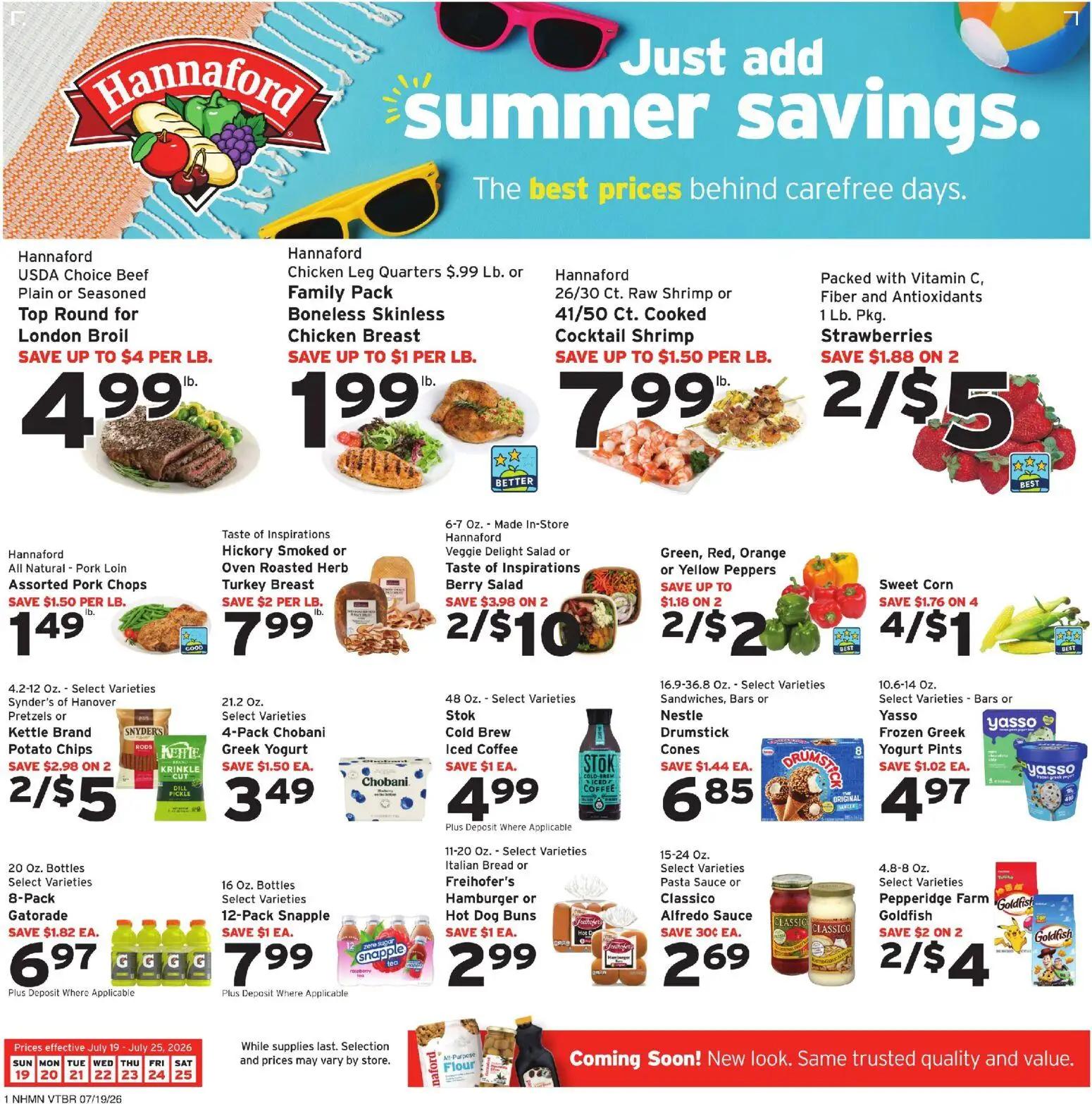 hannaford - Hannaford Weekly Ad - 07/19 - 07/25 2026