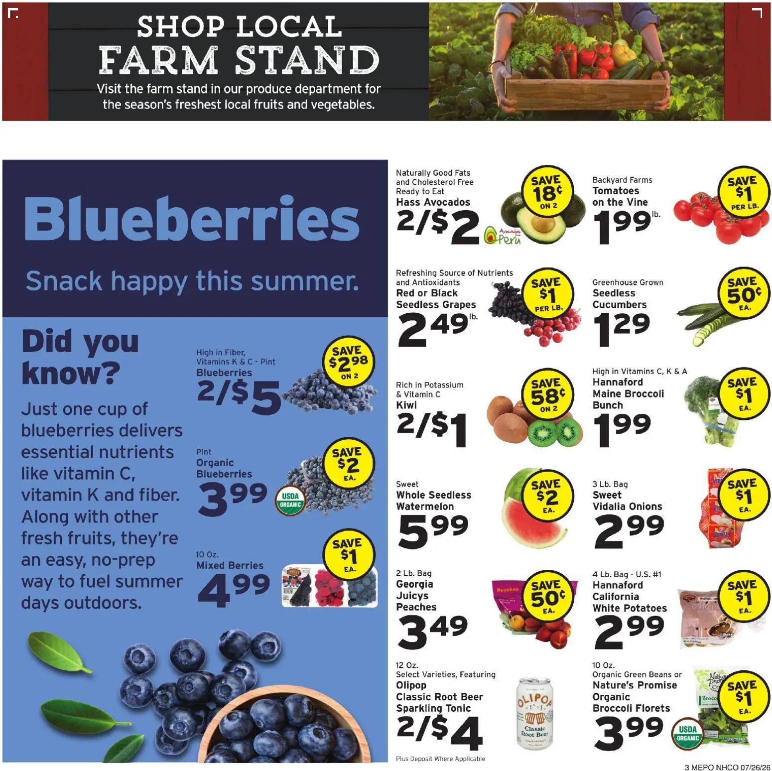 hannaford - Hannaford Weekly Ad - 07/26 - 08/01 2026 - page: 3