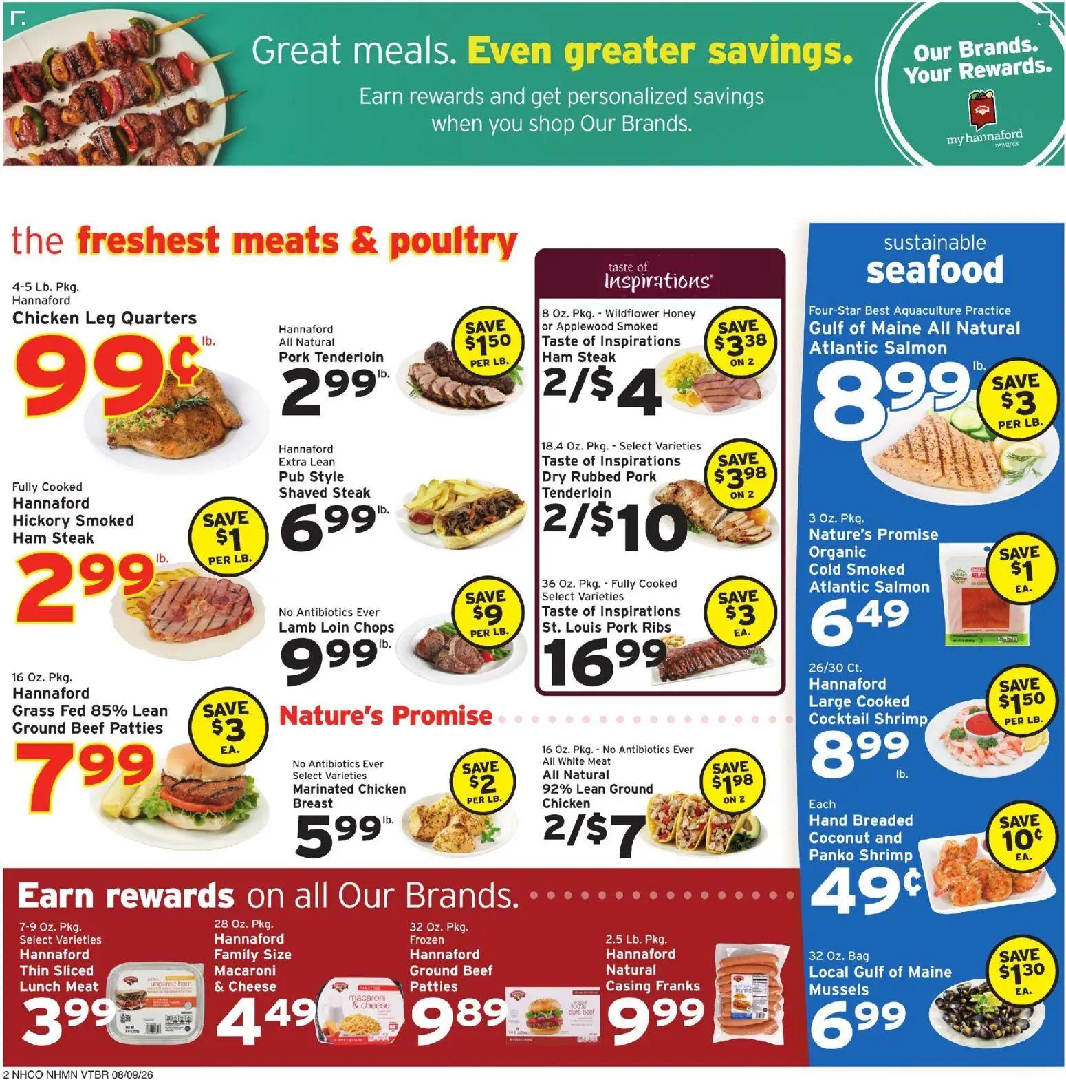 hannaford - Hannaford Weekly Flyer - 08/09 - 08/15 2026 - page: 2