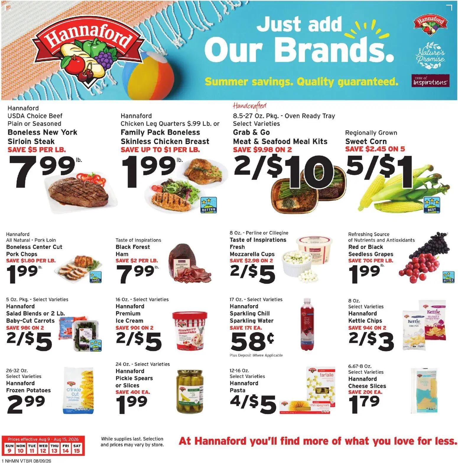 hannaford - Hannaford Weekly Ad - 08/09 - 08/15 2026 - page: 3