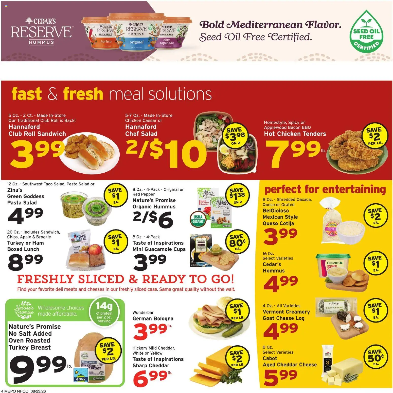 hannaford - Hannaford Weekly Ad - 08/23 - 08/29 2026 - page: 4