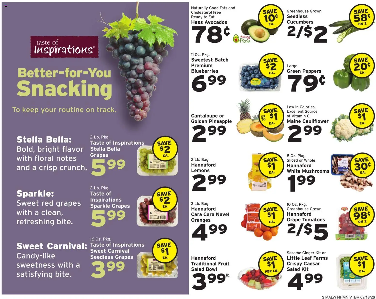 hannaford - Hannaford Weekly Ad - 09/13 - 09/19 2026 - page: 3